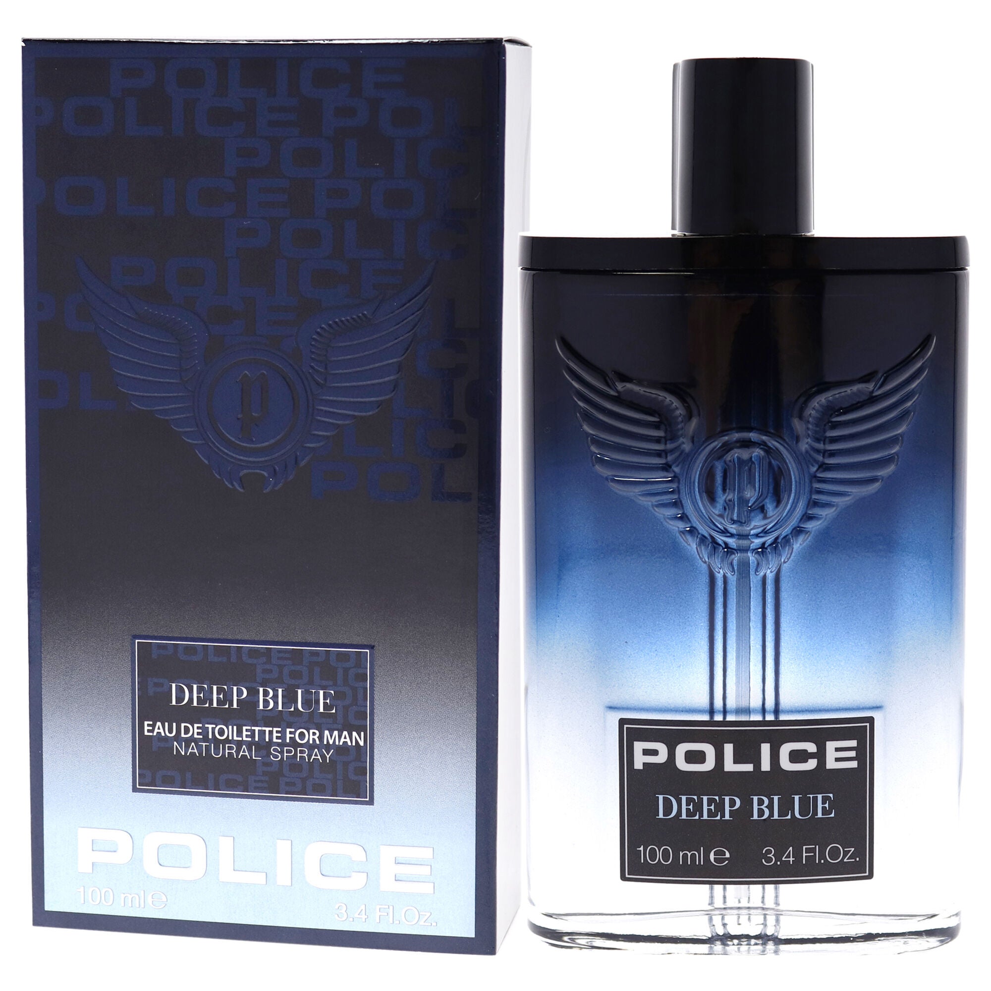 Police Deep Blue by Police for Men - 3.4 oz EDT Spray, See Description, alternate image number 2