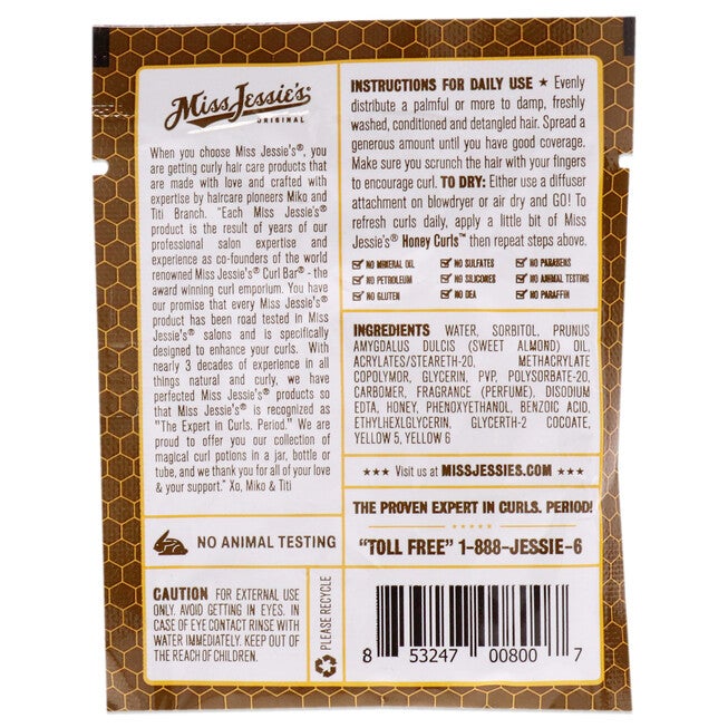 Honey Curls by Miss Jessies for Unisex - 1 oz Emulsion, See Description, alternate image number 2