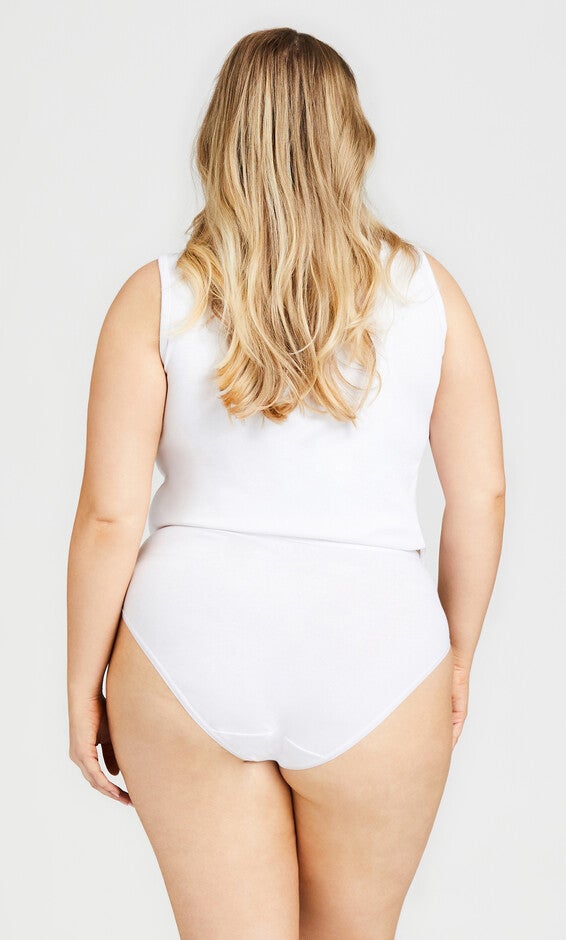 Comfort Hi Cut Brief - white, , alternate image number null