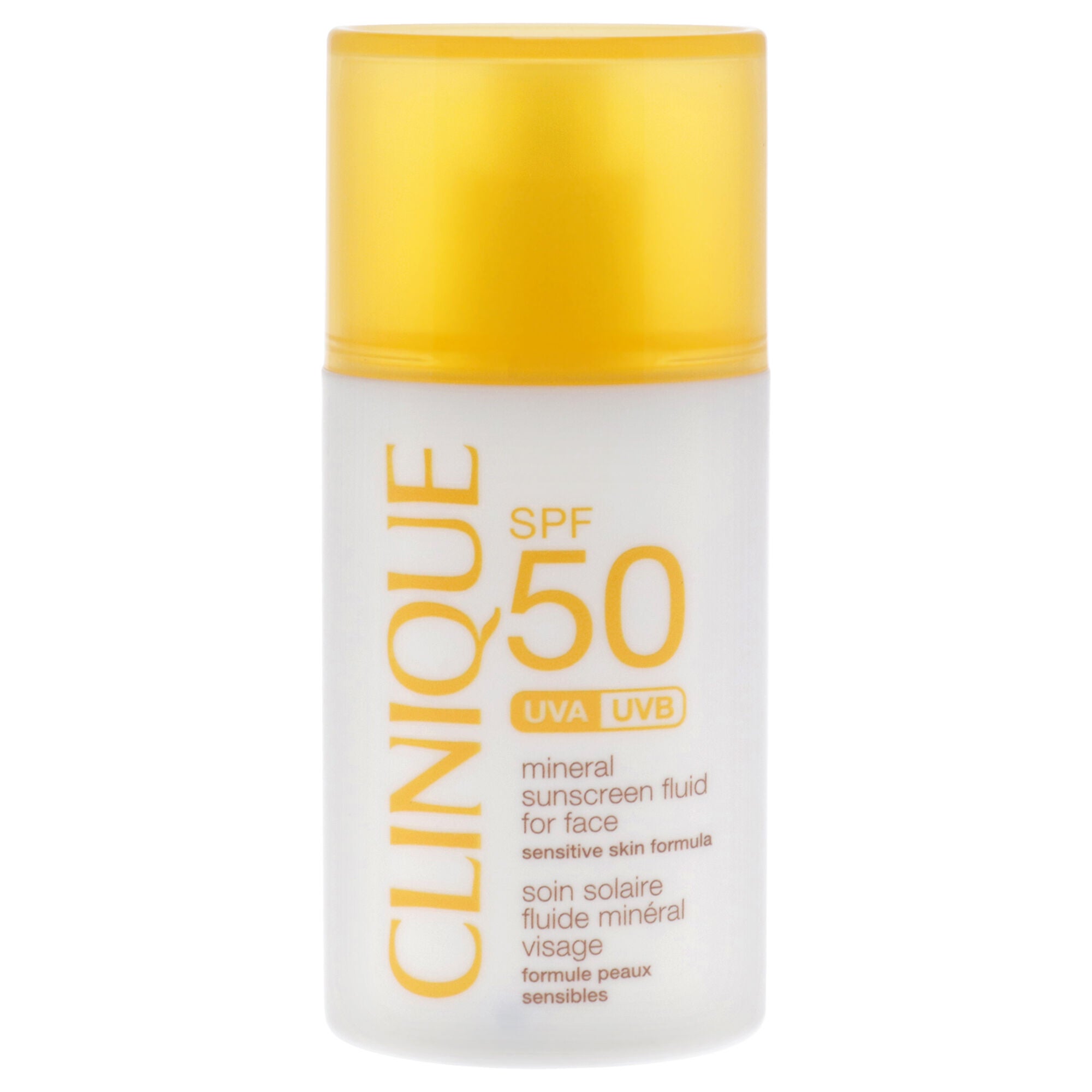 Broad Spectrum SPF 50 Mineral Sunscreen Fluid for Face by Clinique for Women - 1 oz Sunscreen, See Description, alternate image number 4