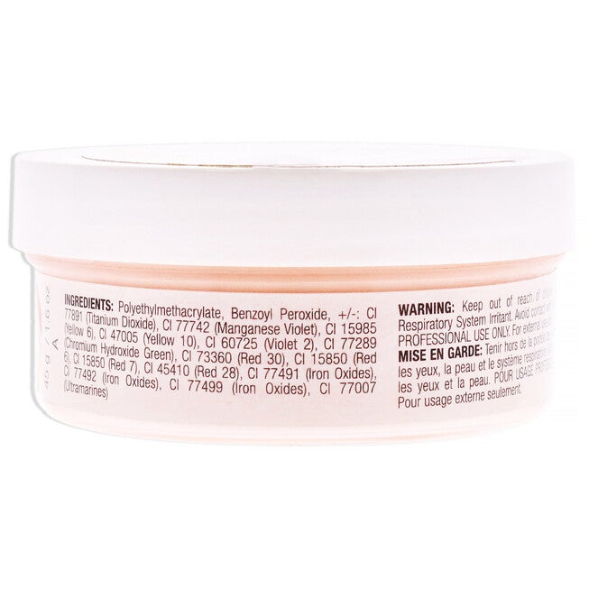 Colour Acrylic Powder - Apricot Orange by Cuccio PRO for Women - 1.6 oz Acrylic Powder, See Description, alternate image number 1