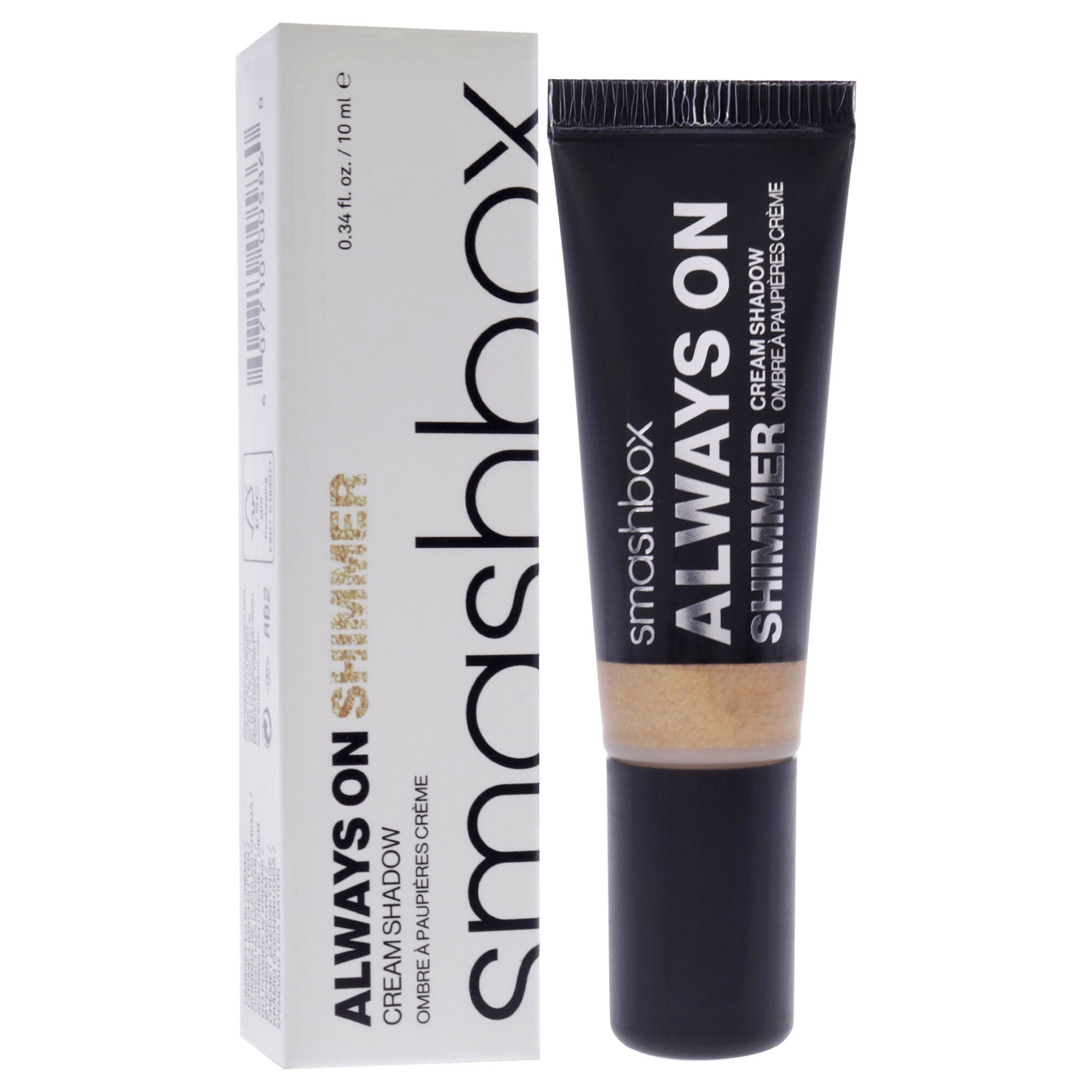 Always On Shimmer Cream Eye Shadow - Gold by SmashBox for Women - 0.34 oz Eye Shadow, See Description, alternate image number 2