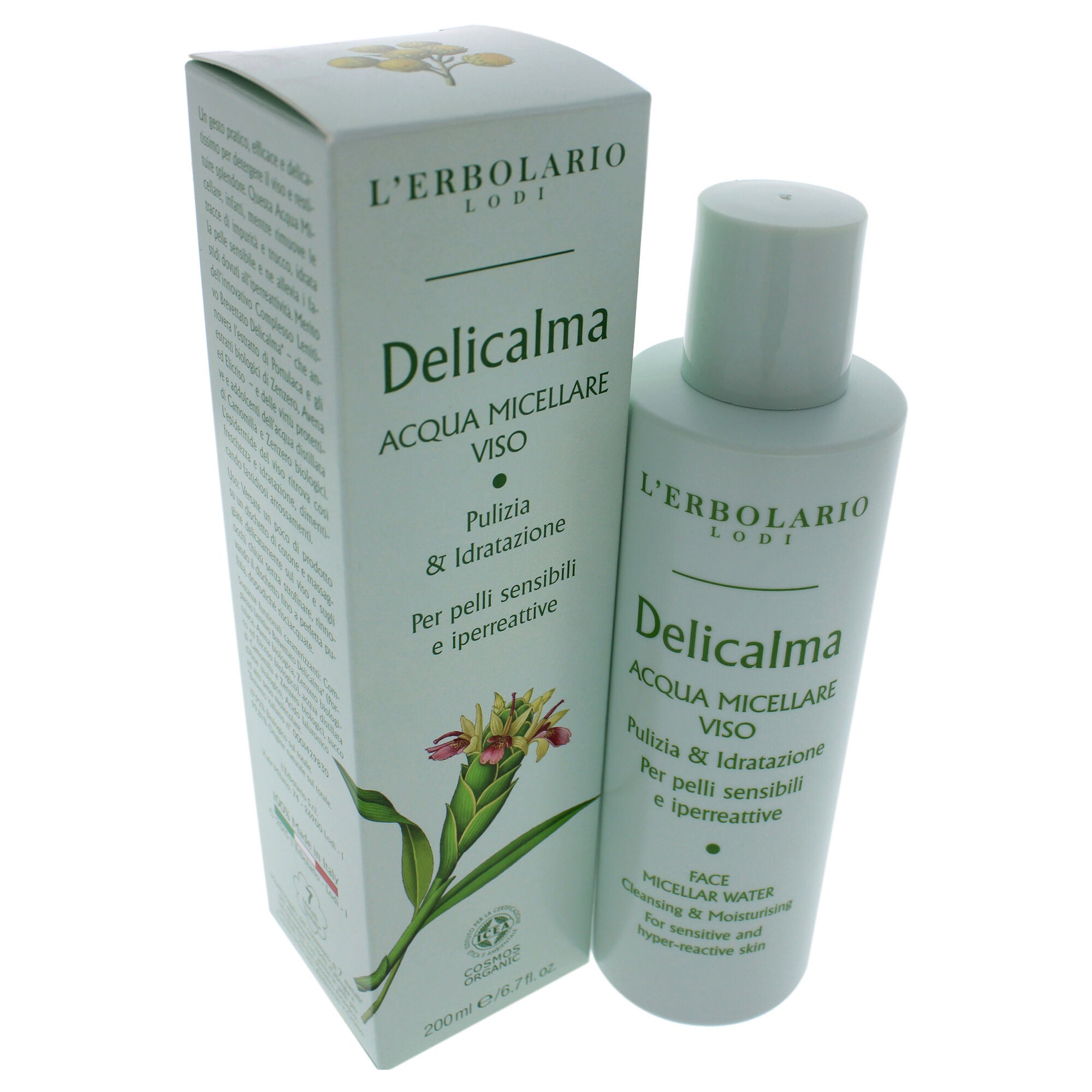 Delicalma Face Micellar Water by LErbolario for Unisex - 6.7 oz Cleanser, , alternate image number 7