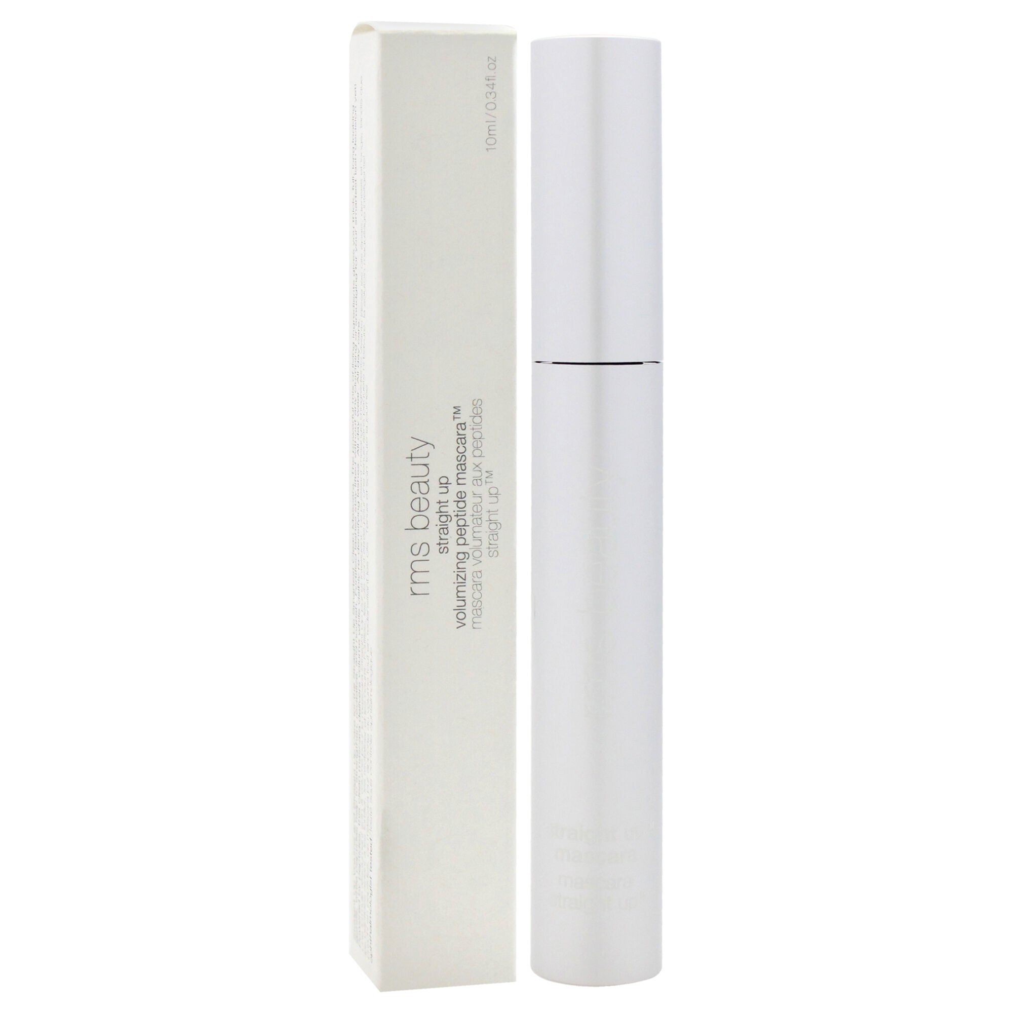 Straight Up Volumizing Peptide Mascara - HD Black by RMS Beauty for Women - 0.34 oz Mascara, Black, alternate image number 1