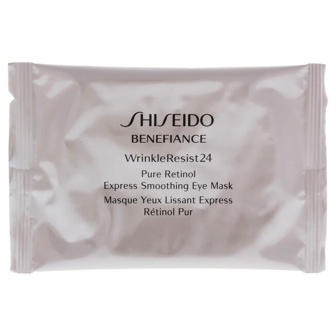 Benefiance WrinkleResist24 Pure Retinol Express Smoothing Eye Mask by Shiseido for Unisex - 12 Pc Sheets Eye Mask, See Description, alternate image number 1
