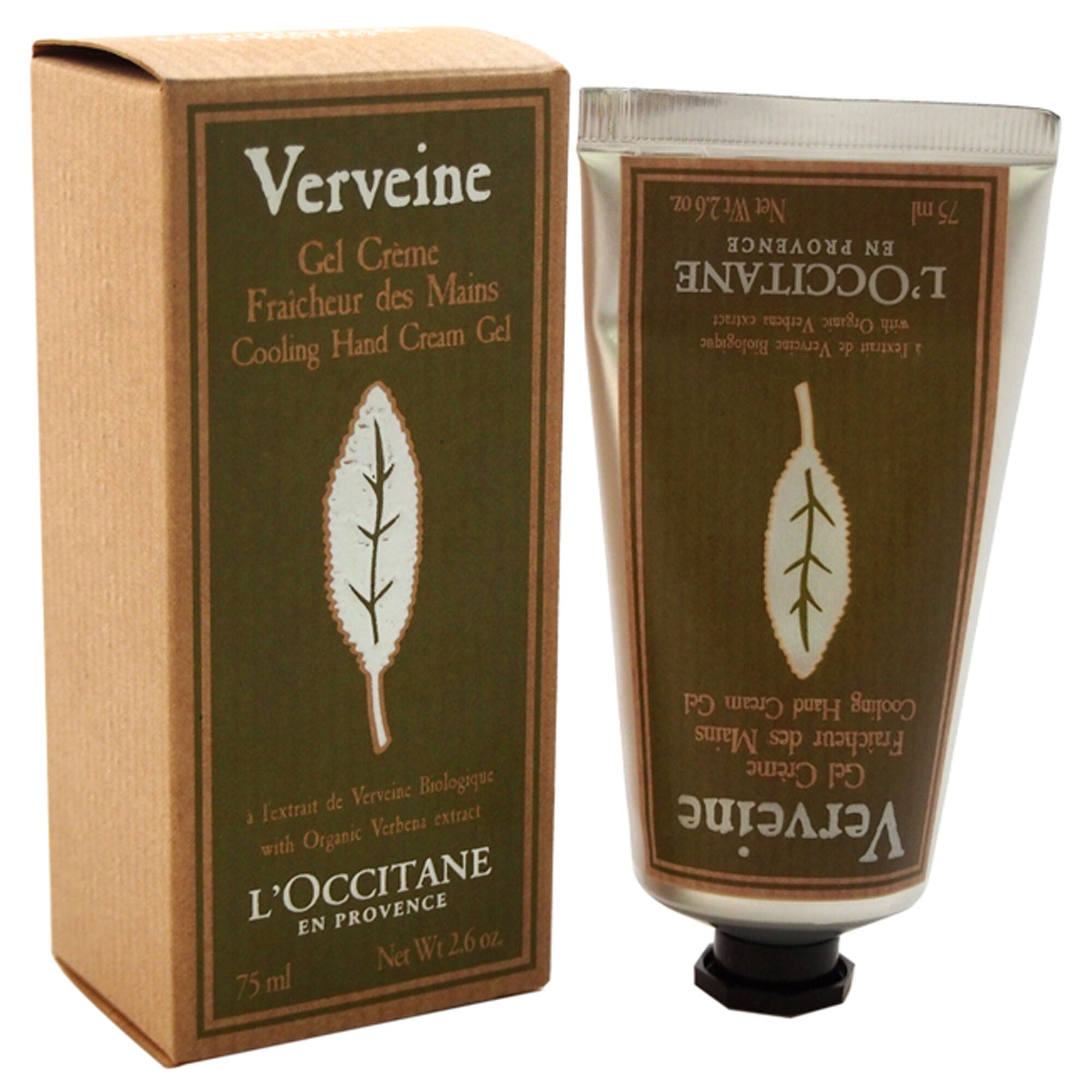 Verveine Cooling Hand Cream Gel by LOccitane for Unisex - 2.6 oz Hand Cream, , alternate image number 1