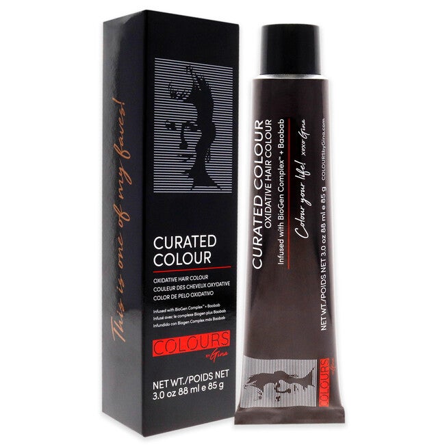 Curated Colour - 6.0-6N Dark Natural Blonde by Colours By Gina for Unisex - 3 oz Hair Color, See Description, alternate image number 2