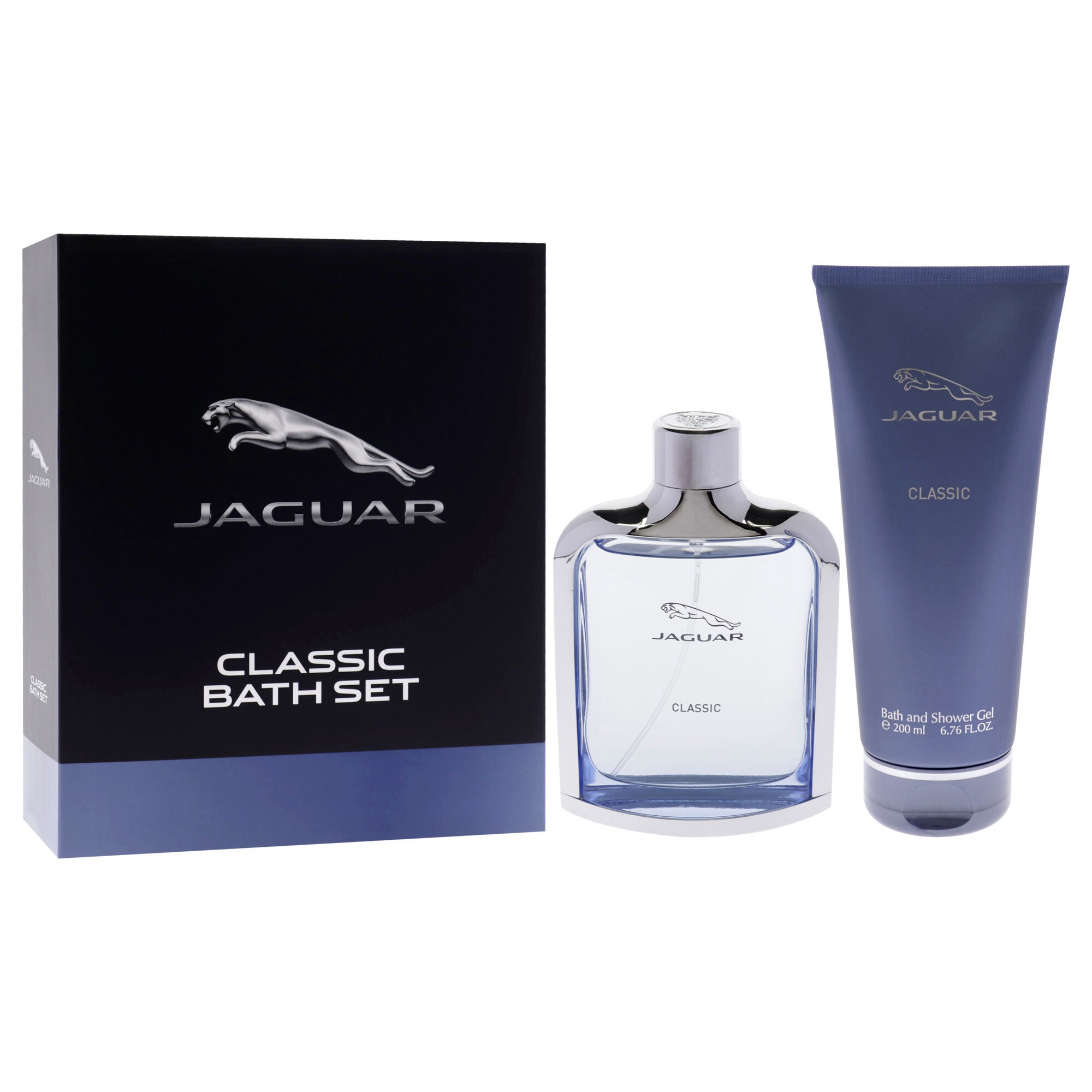 Jaguar Classic Blue by Jaguar for Men - 2 Pc Gift Set 3.4oz EDT Spray, 6.7oz Bath and Shower Gel, See Description, alternate image number 2