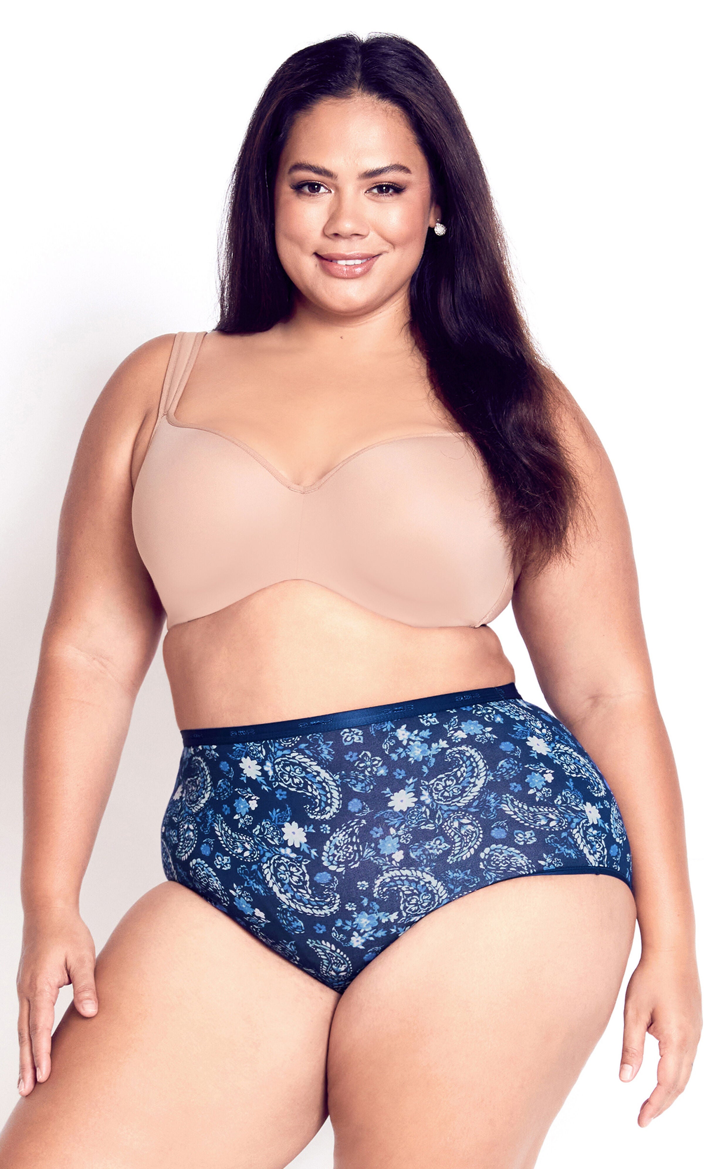 Basic Cotton Fashion 3 Pack Brief - blue, Blue, hi-res image number 0