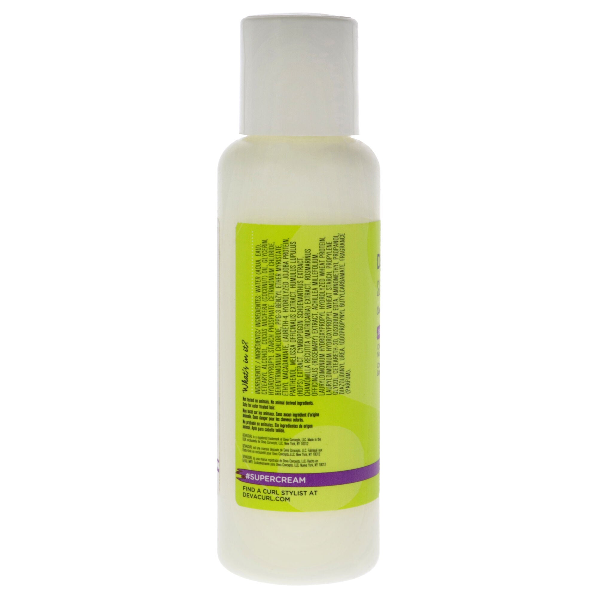 Devacurl Supercream Coconut Curl Styler by DevaCurl for Unisex - 3 oz Cream, See Description, alternate image number 1