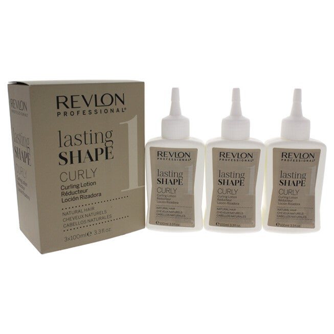Lasting Shape Curly Natural Hair Lotion - 1 by Revlon for Unisex - 3 x 3.3 oz Lotion, See Description, hi-res image number 0