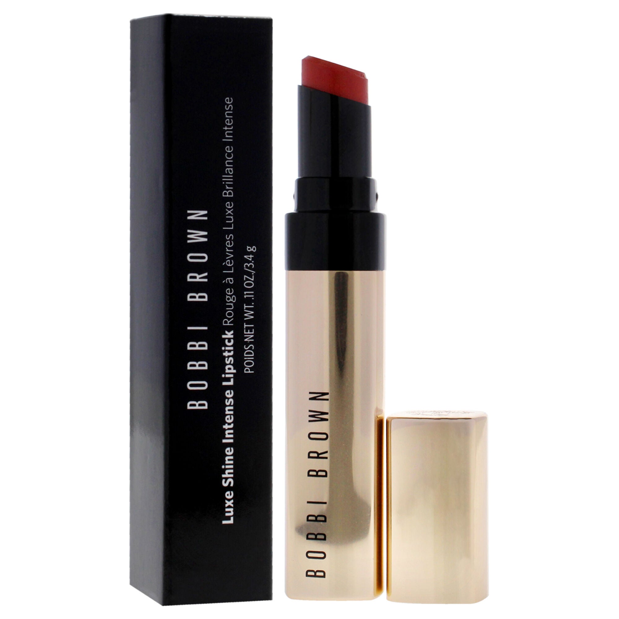 Luxe Shine Intense Lipstick - Desert Sun by Bobbi Brown for Women - 0.11 oz Lipstick, Red, alternate image number 2