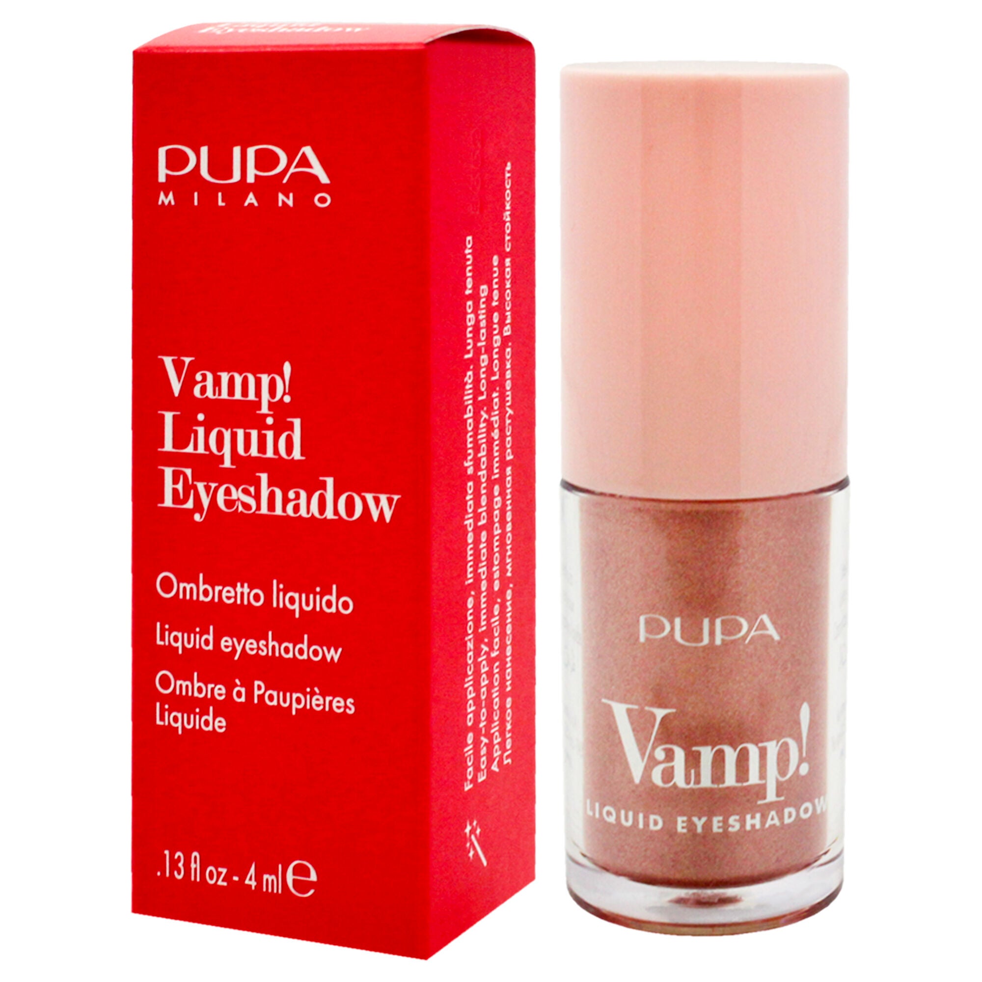 Vamp! Liquid Eyeshadow - 002 Golden Rose by Pupa Milano for Women - 0.13 oz Eye Shadow, See Description, alternate image number 3