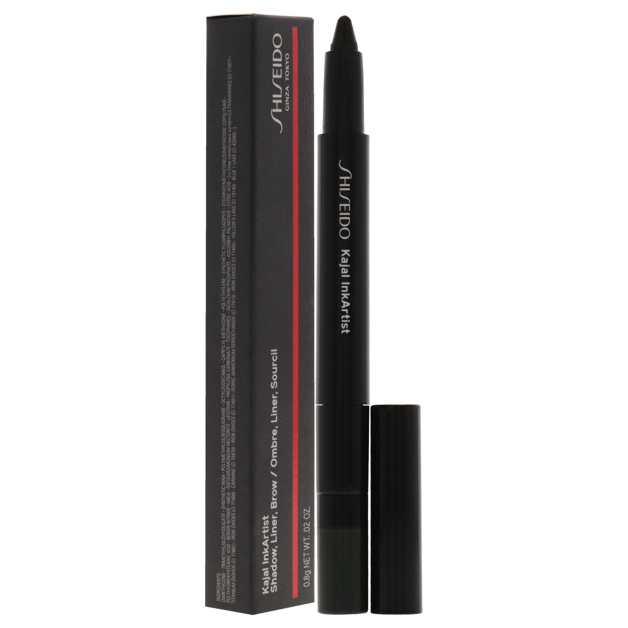 Kajal InkArtist Shadow Liner Brow - 06 Birodo Green by Shiseido for Women - 0.02 oz Eye Pencil, See Description, alternate image number 2