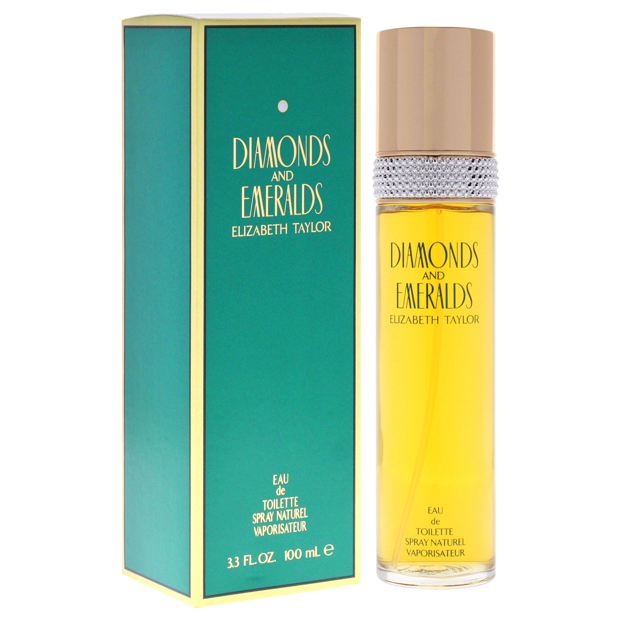 Diamonds and Emeralds by Elizabeth Taylor for Women - 3.3 oz EDT Spray, See Description, alternate image number 2