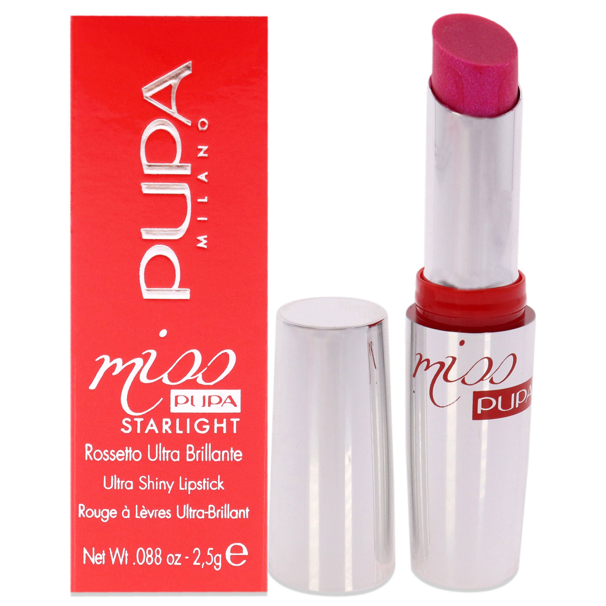Miss Pupa Starlight Ultra-shiny - 704 Lovely Meghan by Pupa Milano for Women - 0.88 oz Lipstick, See Description, hi-res image number 0