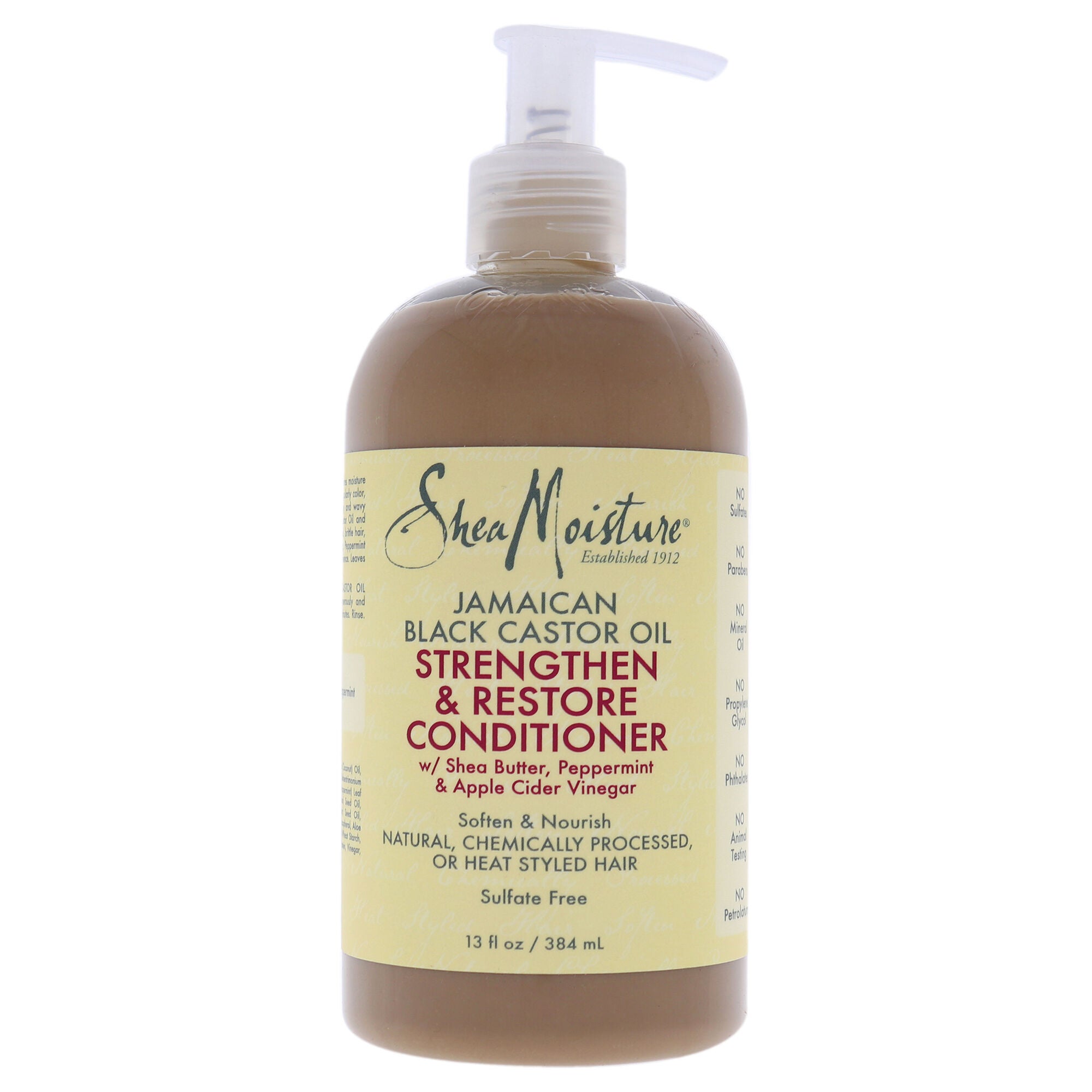 Jamaican Black Castor Oil Strengthen and Restore Conditioner by Shea Moisture for Unisex - 13 oz Conditioner, See Description, hi-res image number 0