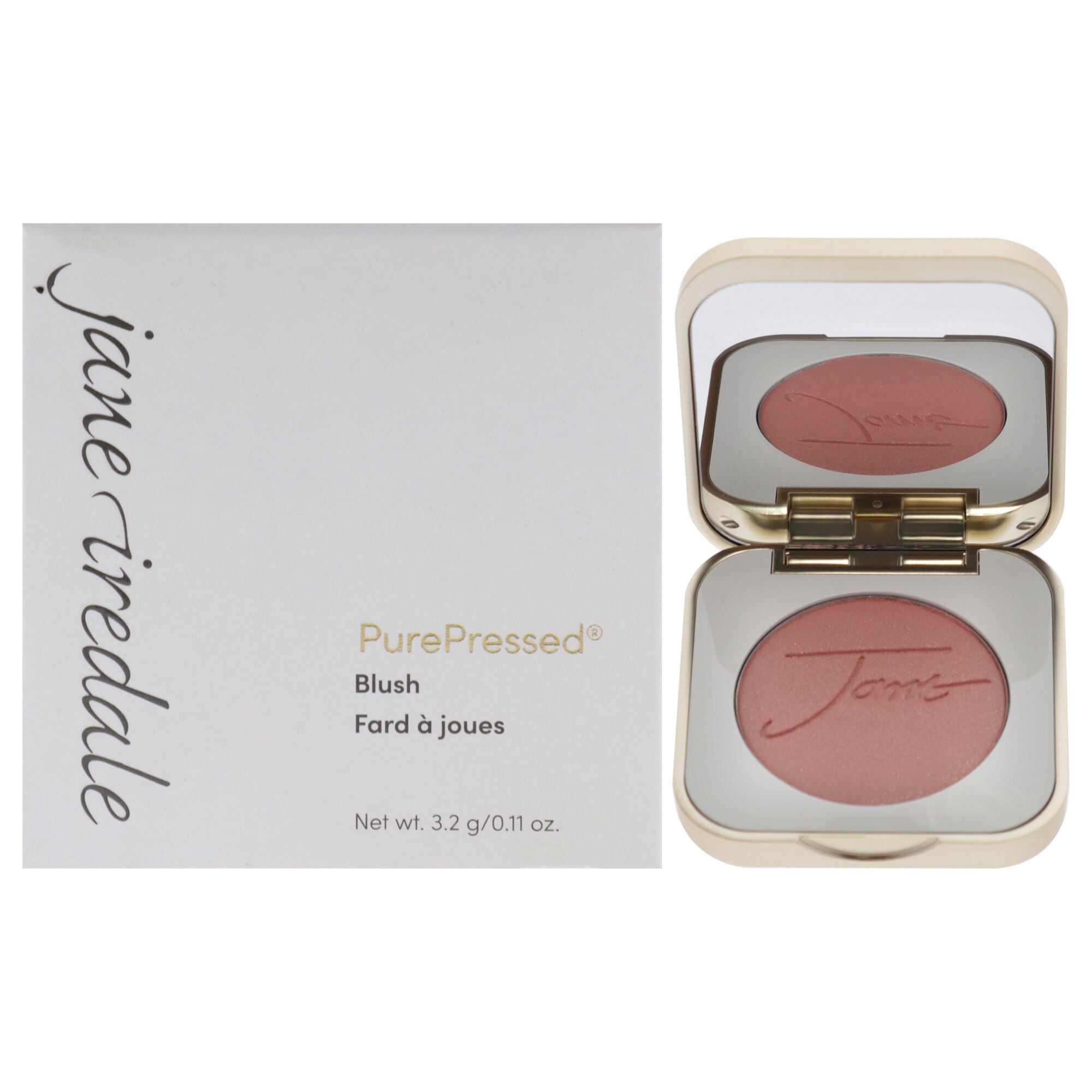 PurePressed Blush - Cotton Candy by Jane Iredale for Women - 0.1 oz Blush, See Description, hi-res image number 0