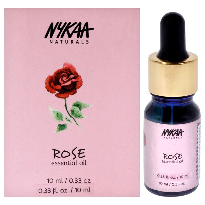 Essential Oil - Rose by Nykaa Naturals for Women - 0.33 oz Oil, NA, hi-res image number null
