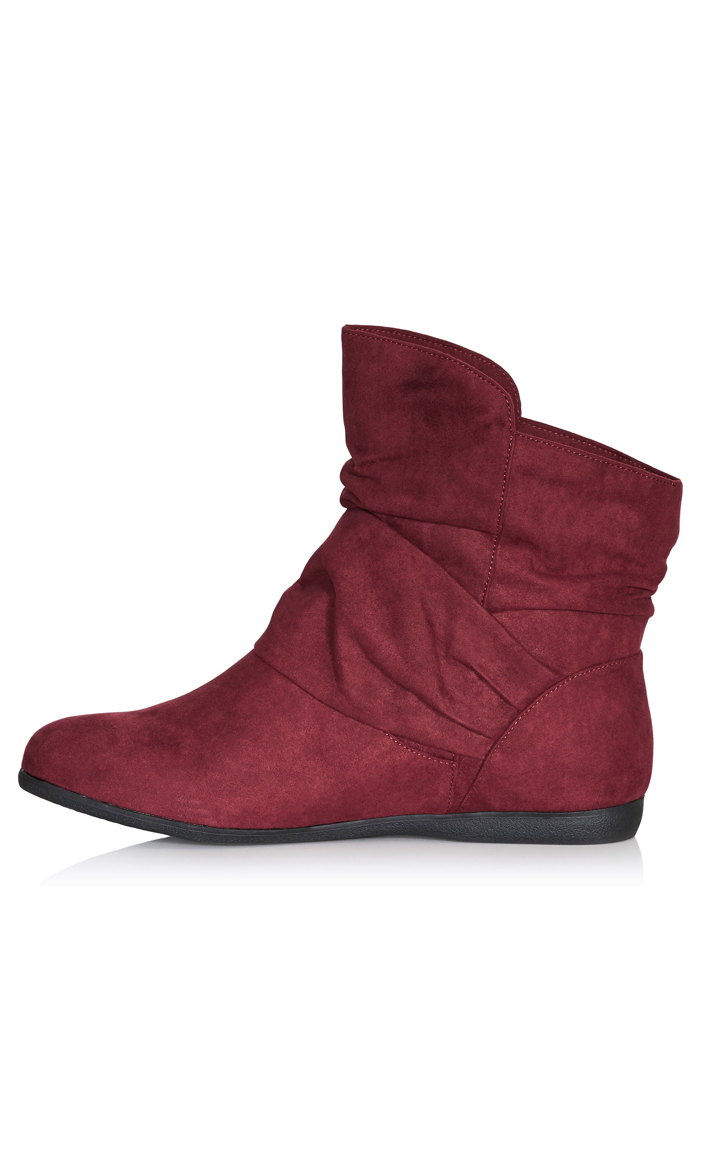 WIDE FIT Serena Ankle Boot - burgundy, , alternate image number 3
