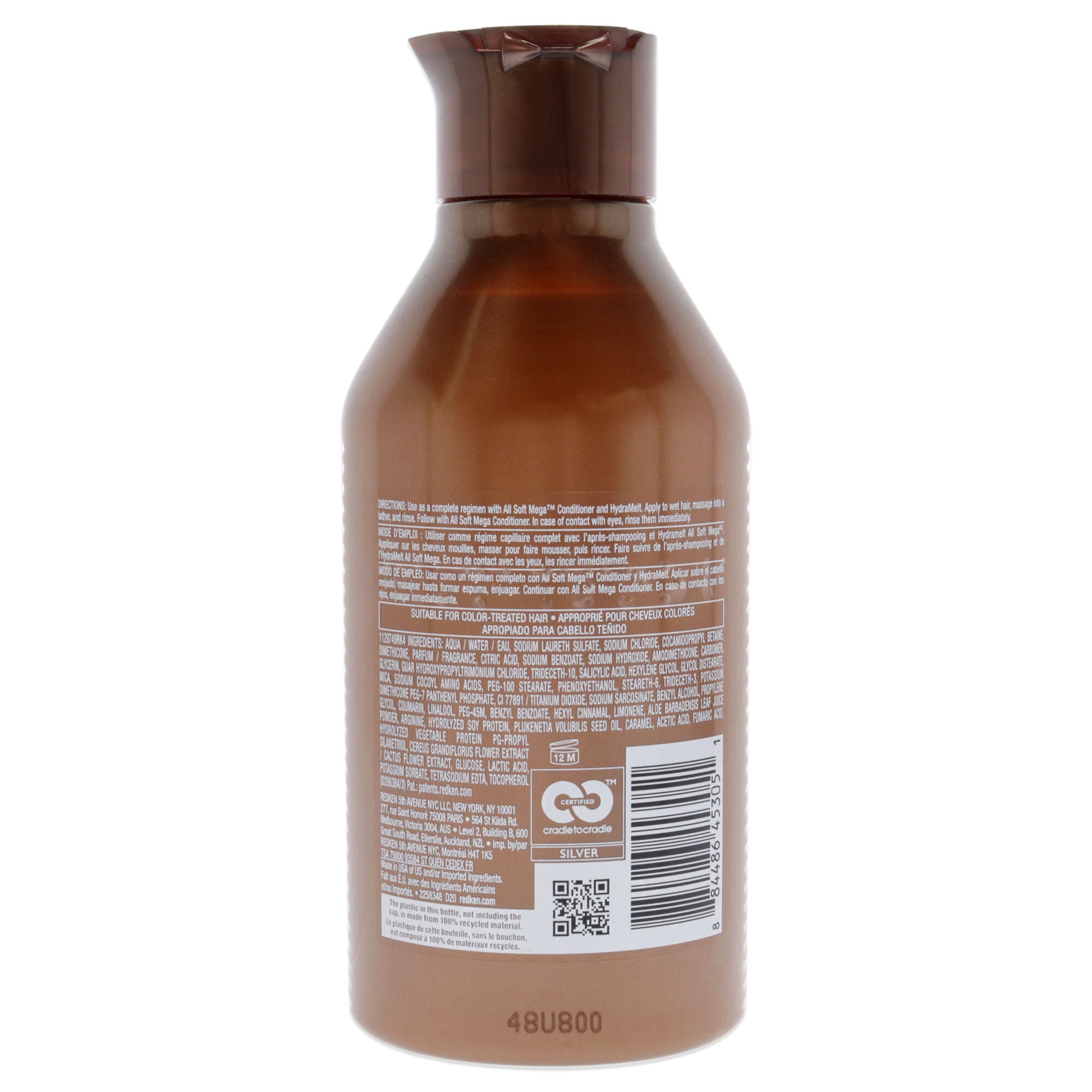 All Soft Mega Shampoo by Redken for Unisex - 10.1 oz Shampoo, See Description, alternate image number 1