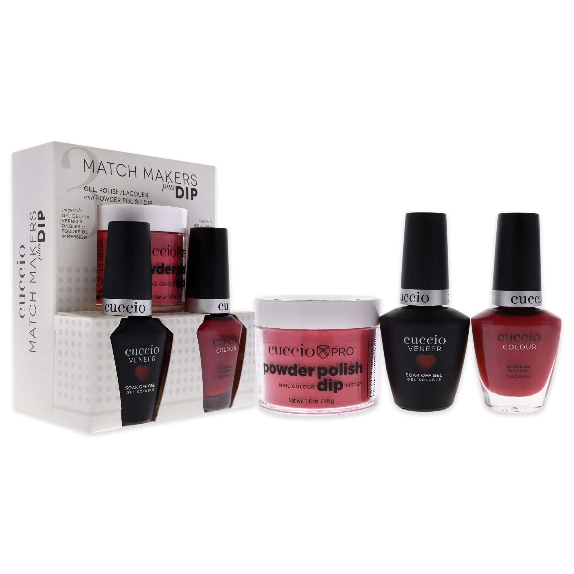 Match Makers Plus Dip - Gaia by Cuccio Colour for Women - 3 Pc, See Description, alternate image number 2