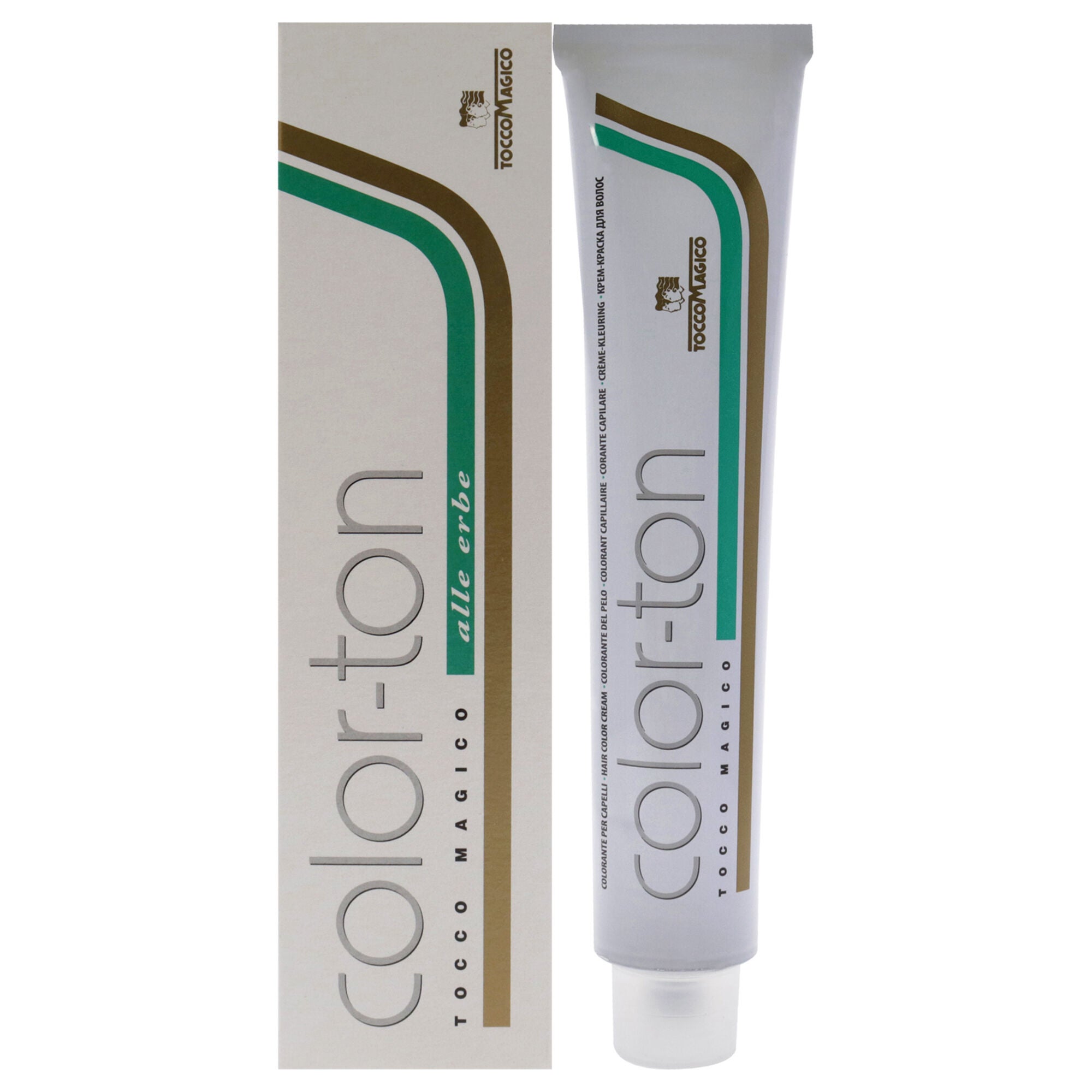 Color-Ton Permanent Hair Color - 7MH-7.23 Taffy Blond by Tocco Magico for Unisex - 3.38 oz Hair Color, See Description, hi-res image number 0