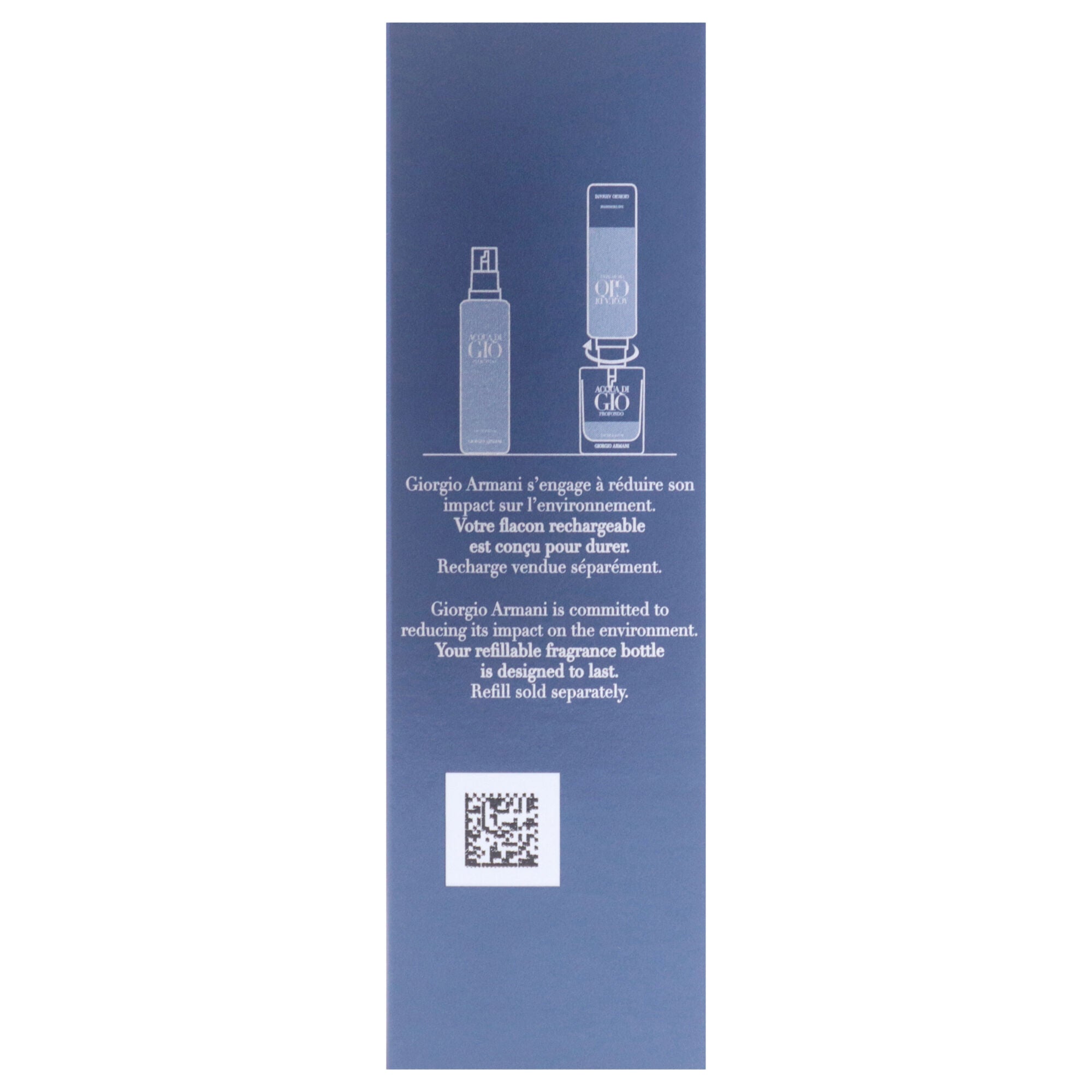 Acqua Di Gio Profondo by Giorgio Armani for Men - 1.6 oz EDP Spray, Clear, alternate image number 5