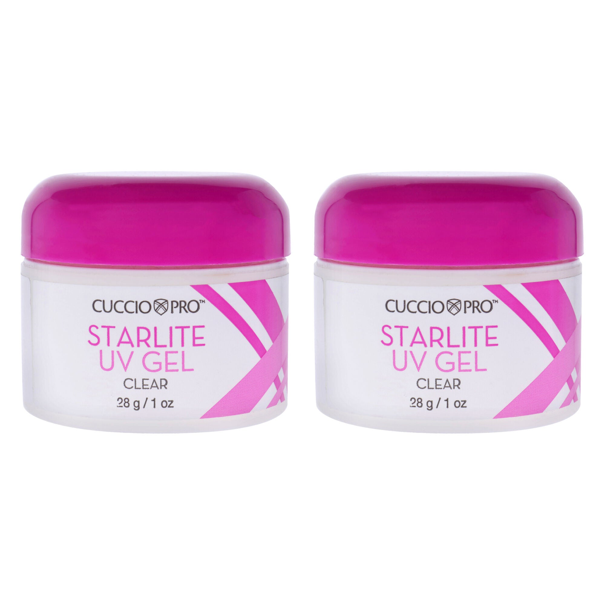 Starlite Uv Gel - Clear by Cuccio Pro for Women - 1 oz Nail Gel - Pack of 2, See Description, hi-res image number 0