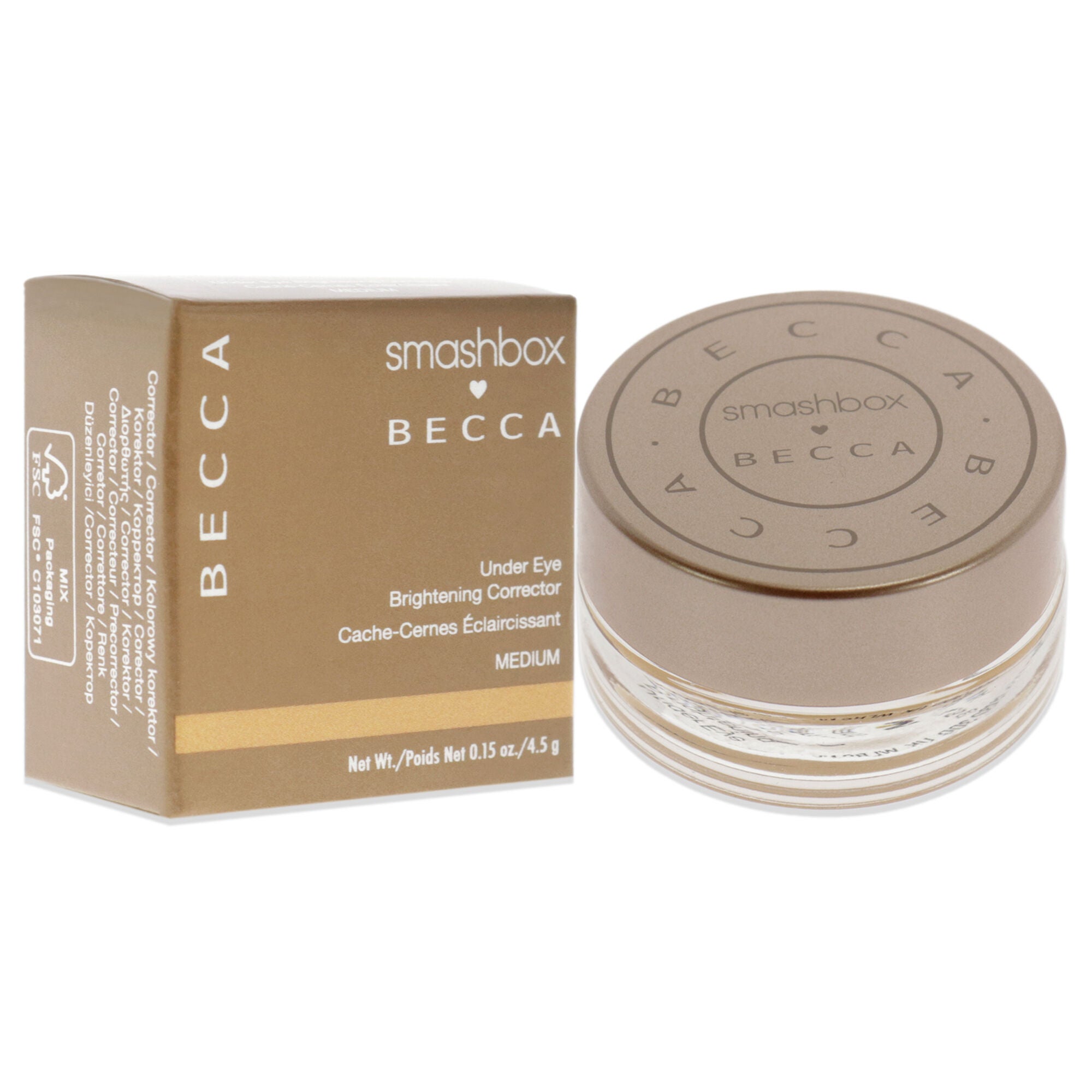 Becca Under Eye Brightening Corrector - Medium by SmashBox for Women - 0.15 oz Corrector, See Description, alternate image number 2