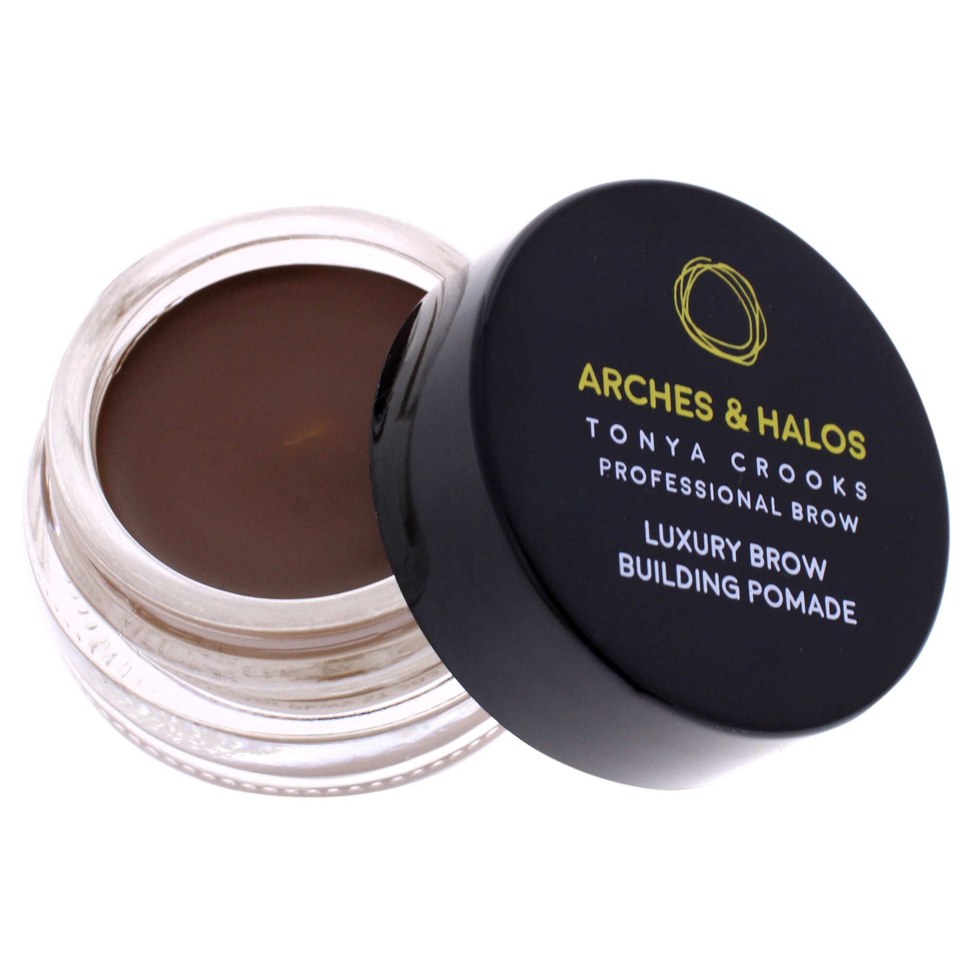 Luxury Brow Buiding Pomade - Warm Brown by Arches and Halos for Women - 0.106 oz Pomade, See Description, alternate image number 4