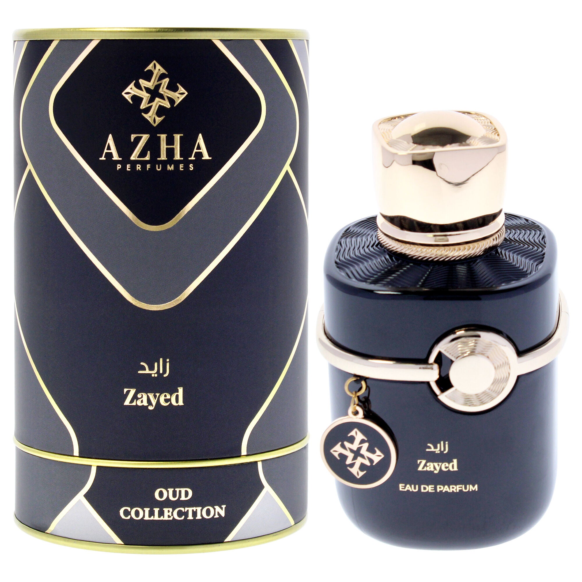 Oud Collection - Zayed by Azha for Unisex - 3.3 oz EDP Spray, Clear, hi-res image number 0