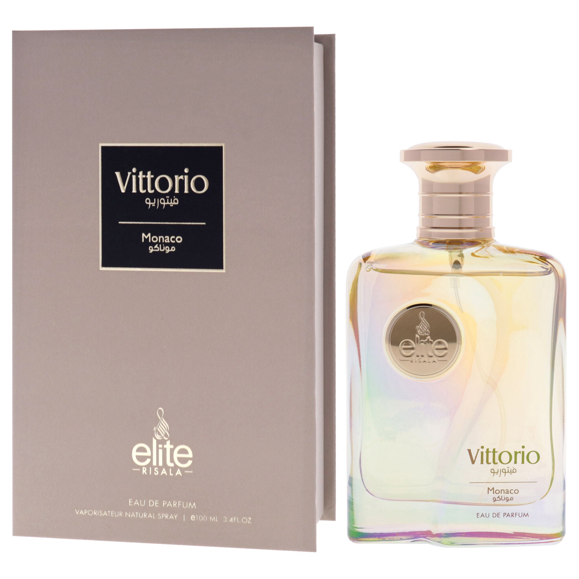 Elite - Vittorio Monaco by Risala for Unisex - 3.4 oz EDP Spray, Clear, alternate image number 3