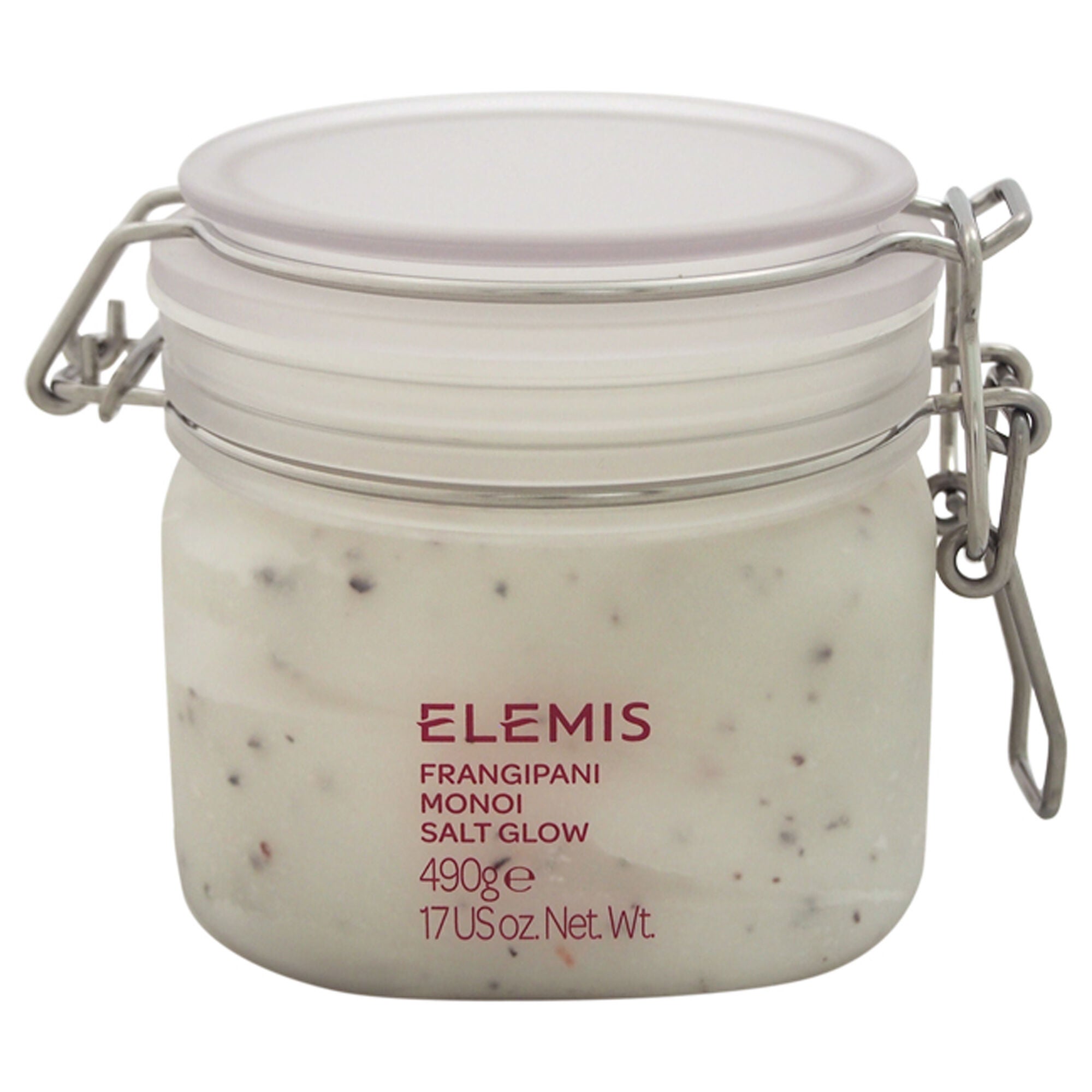 Frangipani Monoi Salt Glow by Elemis for Unisex - 17 oz Scrub, See Description, hi-res image number 0