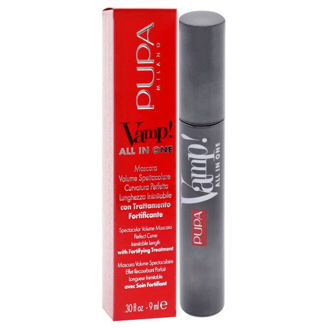 Vamp! All In One Mascara - 101 Extra Black by Pupa Milano for Women - 0.30 oz Mascara, , alternate image number 6