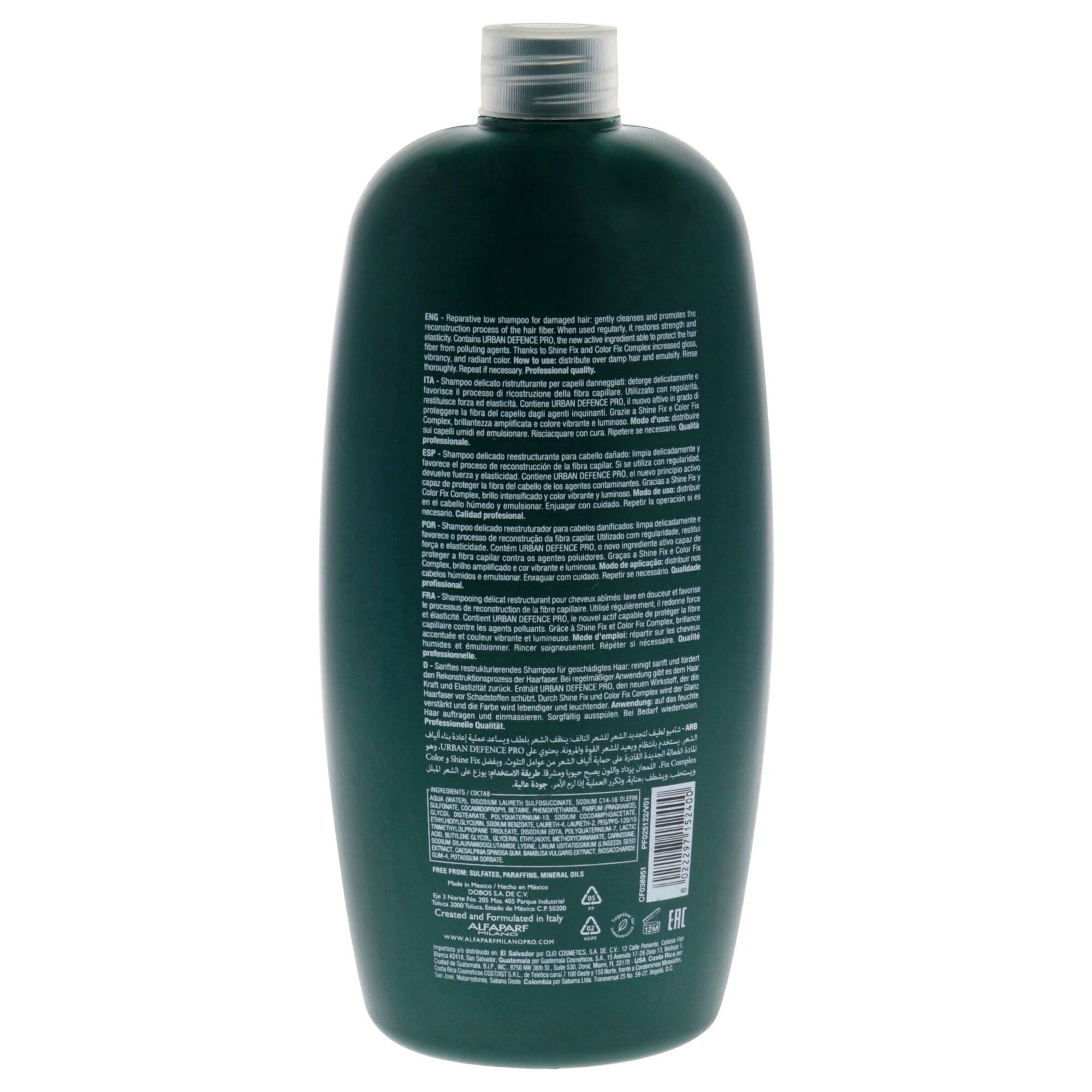 Semi Di Lino Reconstruction Reparative Low Shampoo by Alfaparf Milano for Unisex - 33.8 oz Shampoo, , alternate image number 3