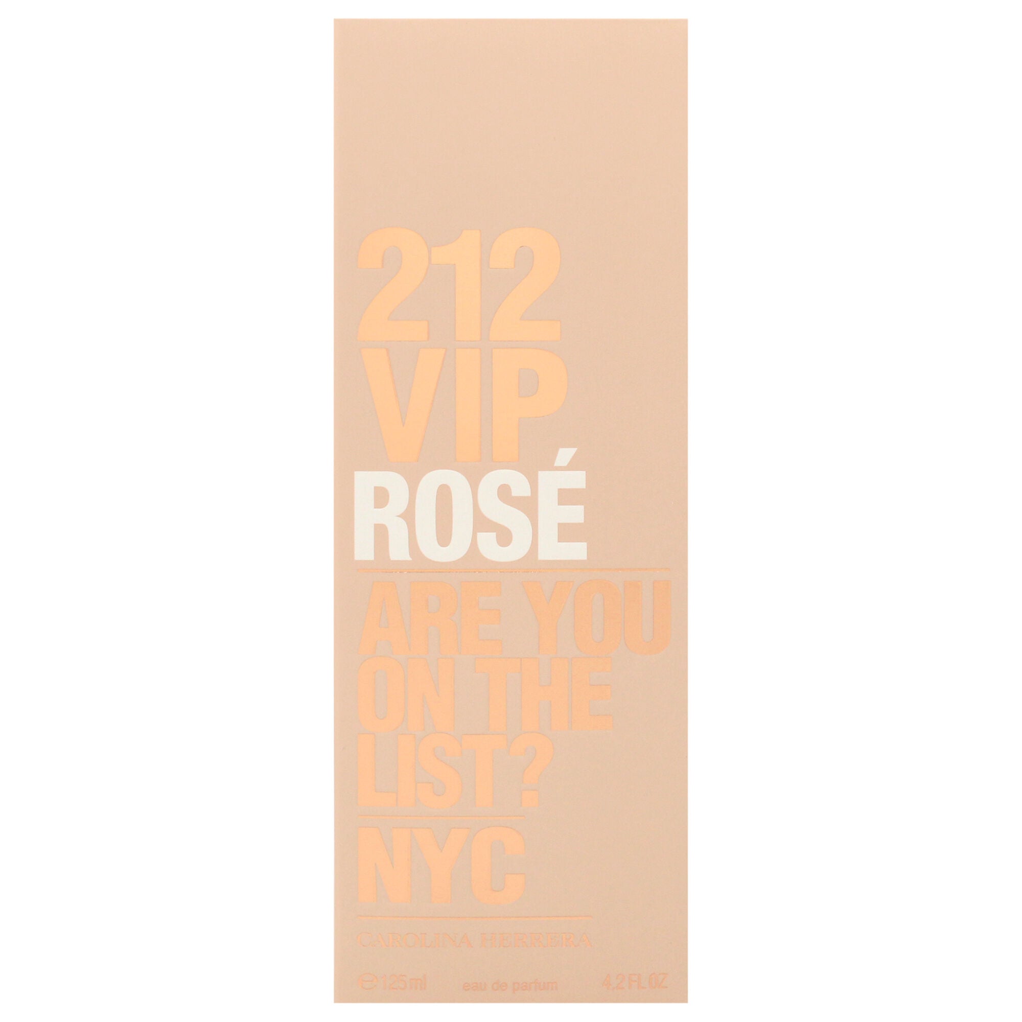 212 VIP Rose by Carolina Herrera for Women - 4.2 oz EDP Spray, Clear, alternate image number 4