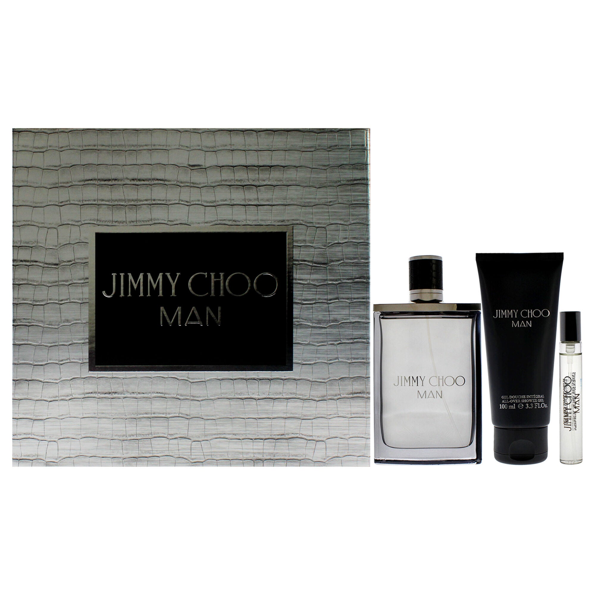 Jimmy Choo Man by Jimmy Choo for Men - 3 Pc Gift Set 3.3oz EDT Spray, 0.25oz EDT Spray, 3.3oz Shower Gel, , alternate image number 5