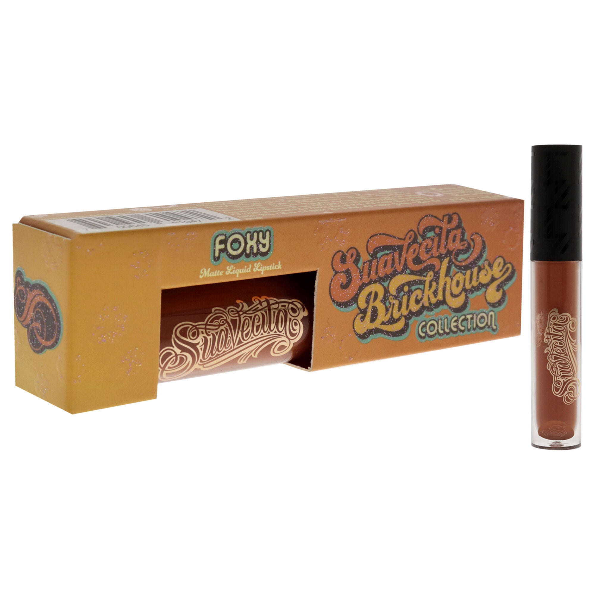Lipgrip Matte Liquid Lipstick - Foxy by Suavecito for Women - 0.149 oz Lipstick, See Description, alternate image number 2