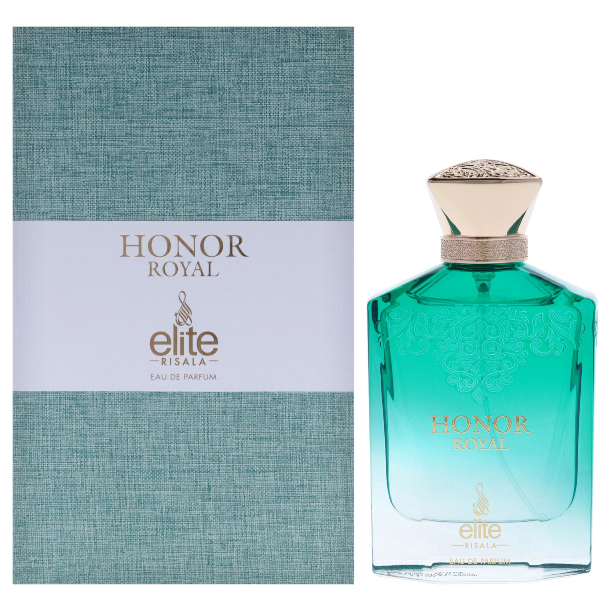 Elite - Honor Royal by Risala for Unisex - 3.4 oz EDP Spray, Clear, hi-res image number 0