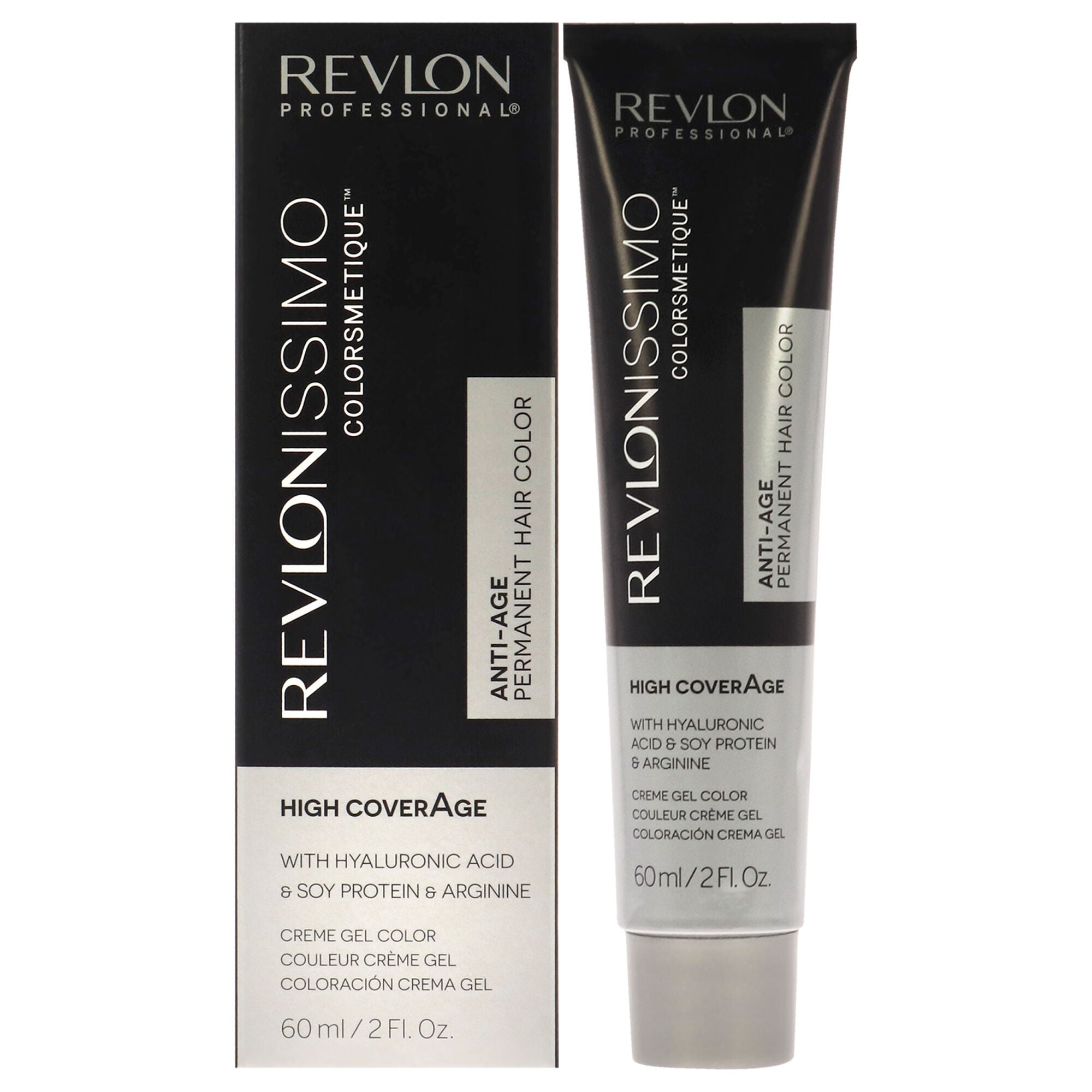 Revlonissimo Colorsmetique High Coverage - 7.35 Amber Blonde by Revlon for Unisex - 2 oz Hair Color, See Description, hi-res image number 0