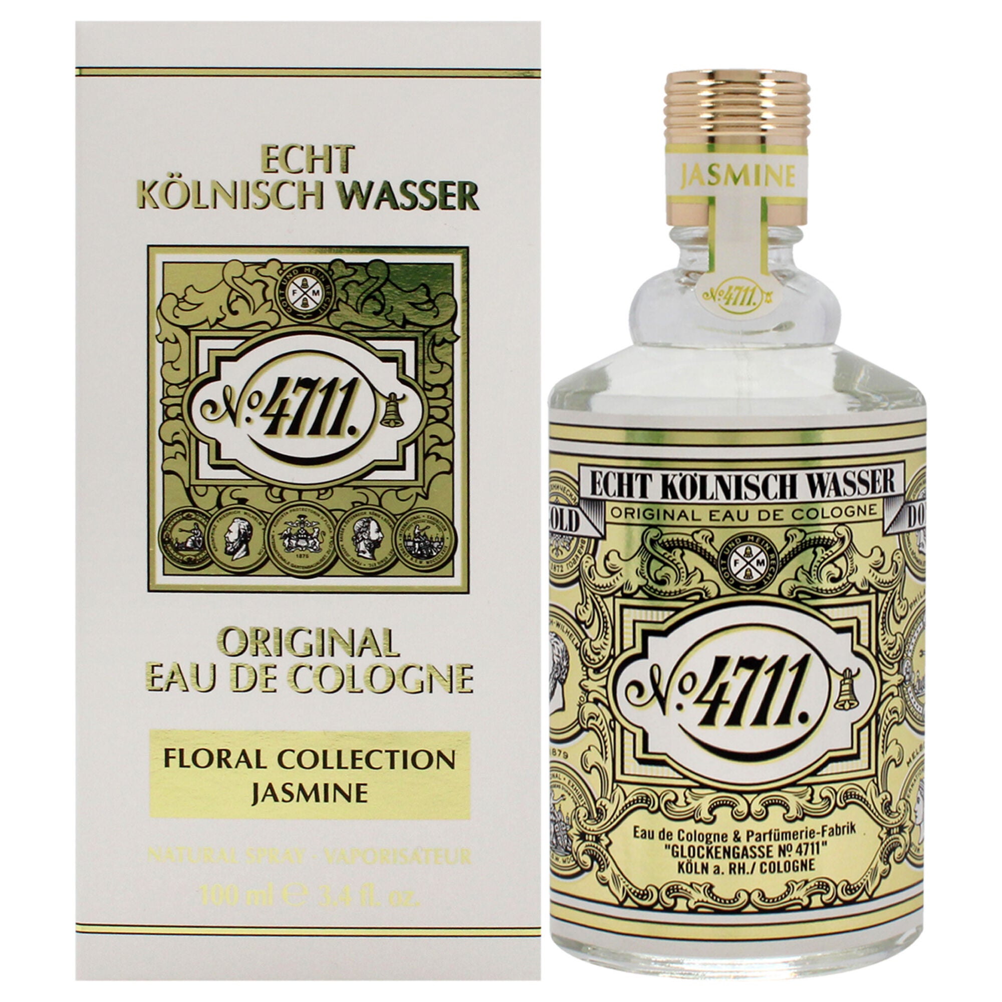 4711 Floral Collection - Jasmine by Muelhens for Unisex - 3.4 oz EDC Spray, See Description, hi-res image number 0