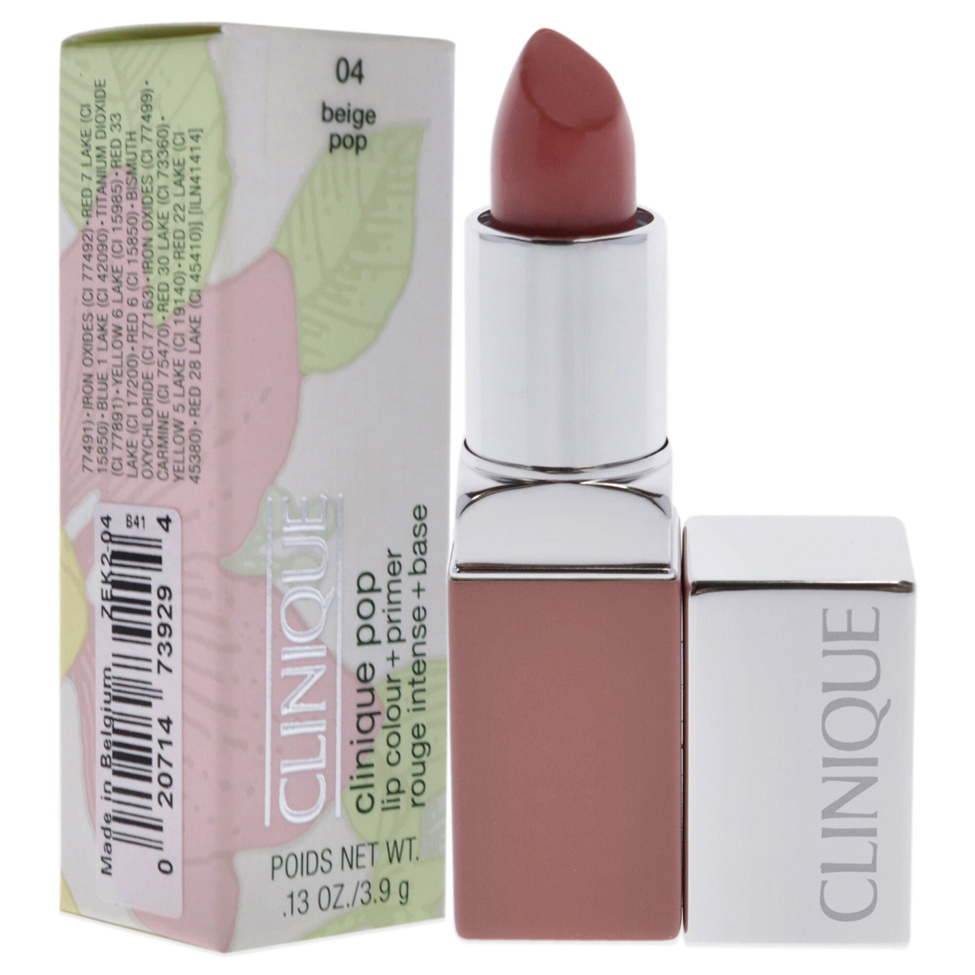 Clinique Pop Lip Colour Plus Primer - 04 Beige Pop by Clinique for Women - 0.13 oz Lipstick, See Description, alternate image number 1