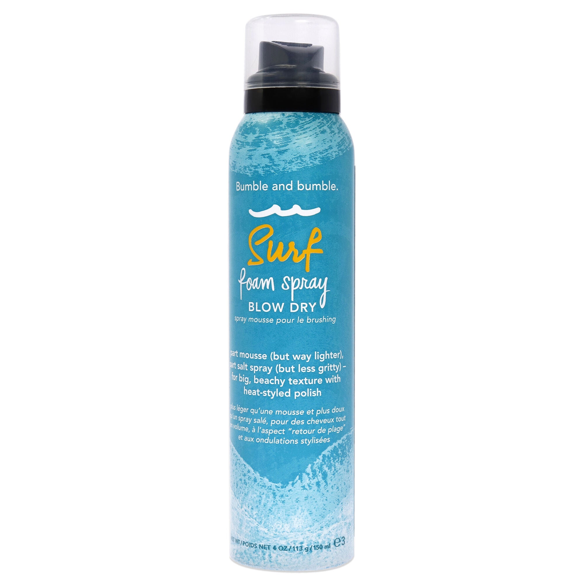 Surf Foam Spray Blow Dry by Bumble and Bumble for Unisex - 4 oz Foam, See Description, hi-res image number 0