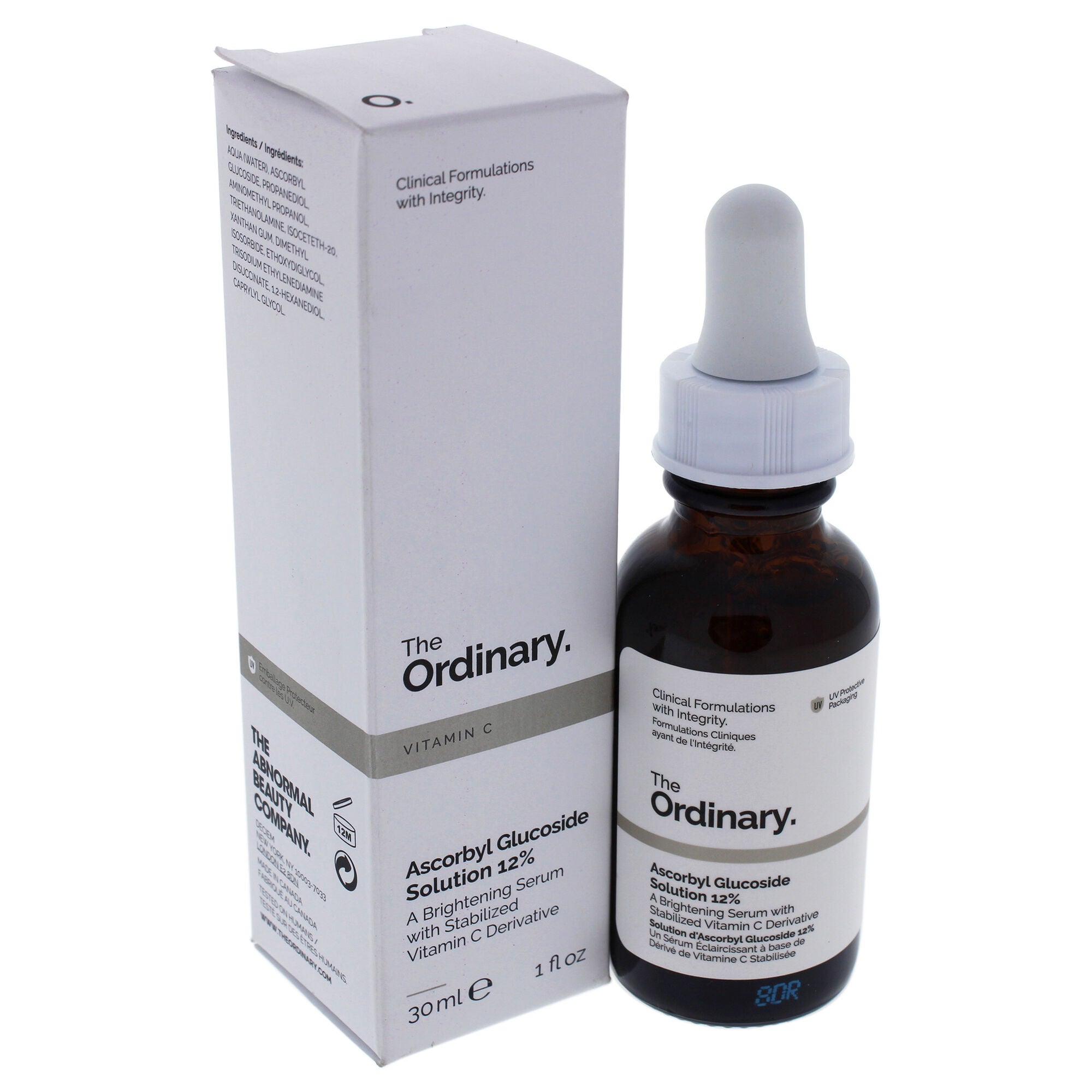 Ascorbyl Glucoside Solution 12 Percent by The Ordinary for Unisex - 1 oz Serum, , alternate image number 7