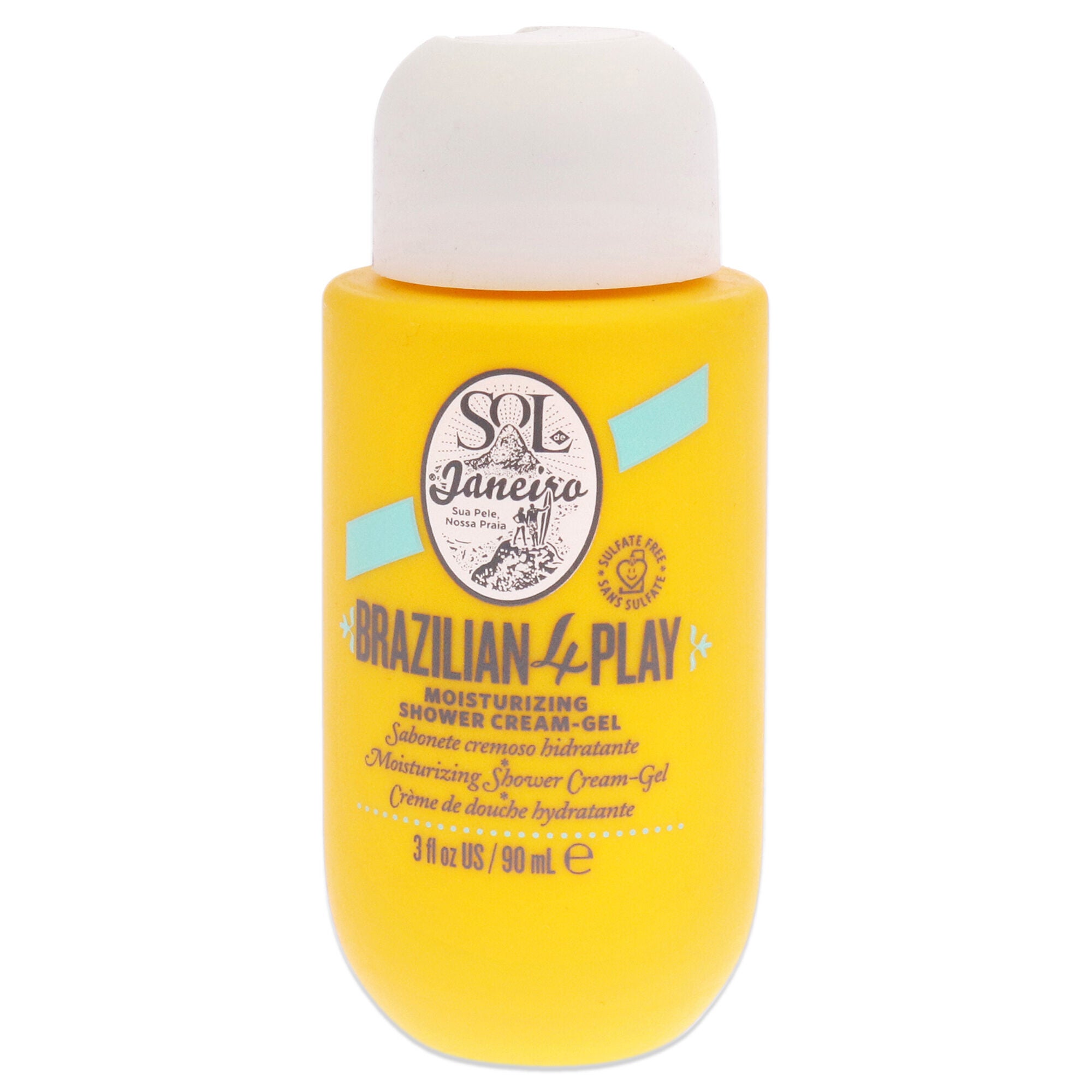 Brazilian 4 Play Moisturizing Shower Cream Gel by Sol de Janeiro for