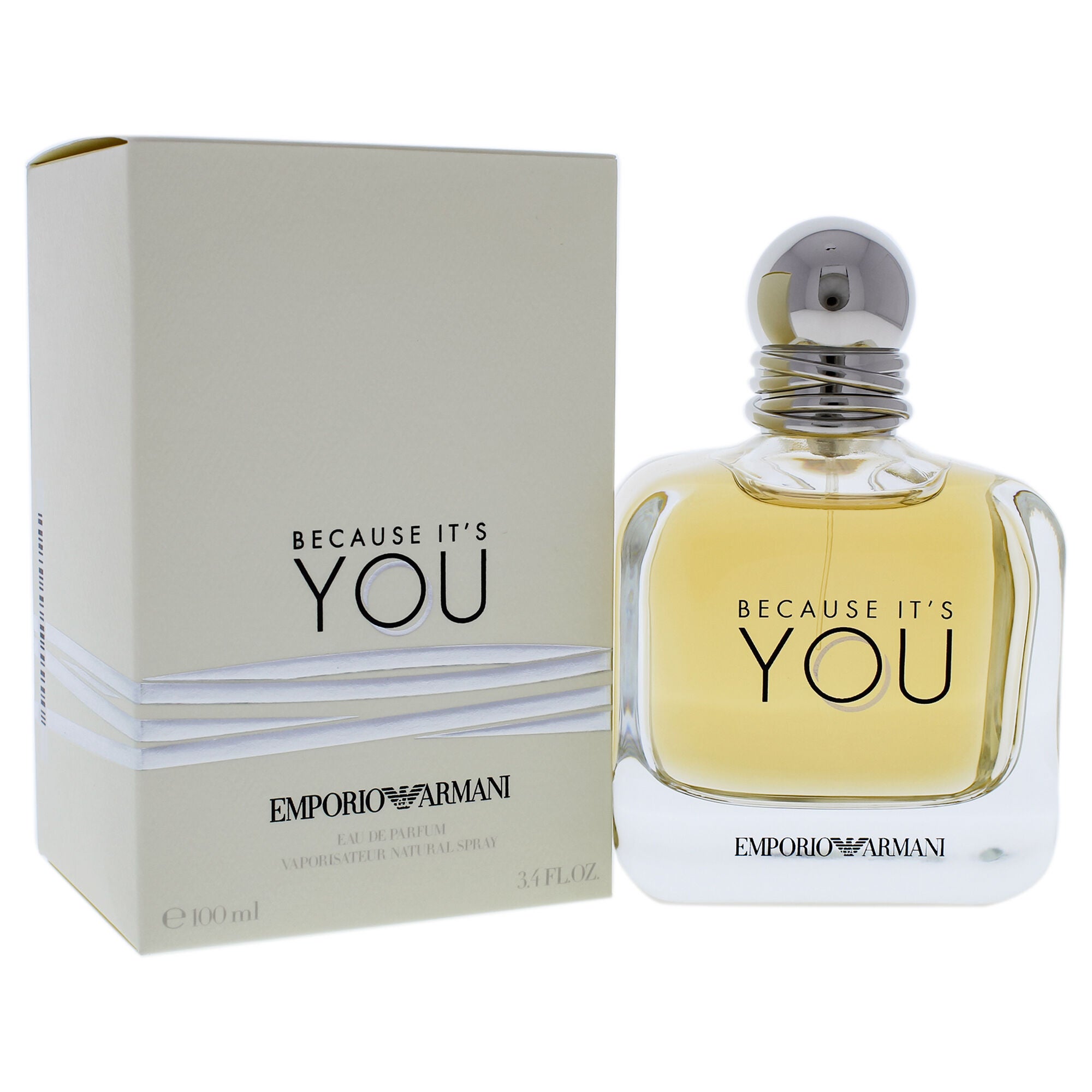 Emporio Armani Because It Is You by Giorgio Armani for Women - 3.4 oz EDP Spray, See Description, alternate image number 1