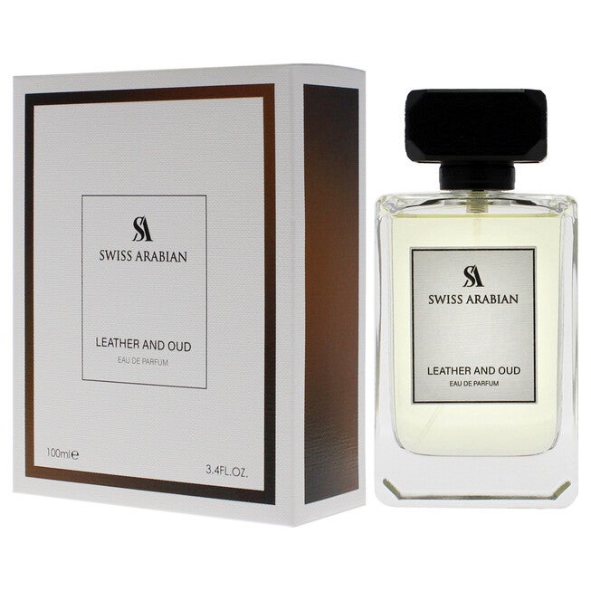 Leather And Oud by Swiss Arabian for Unisex - 3.4 oz EDP Spray, See Description, alternate image number null