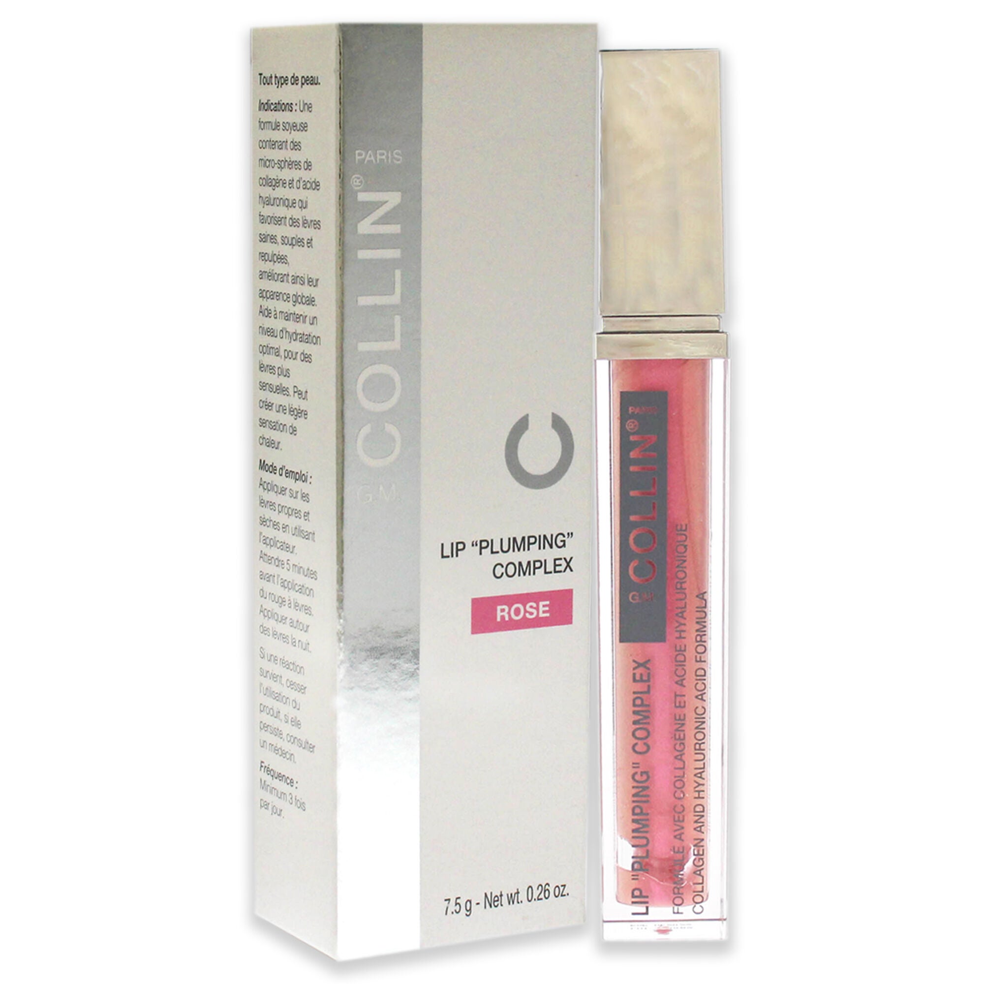 Lip Plumping Complex - Rose by G.M. Collin for Women - 0.26 oz Lip Gloss, See Description, alternate image number 2