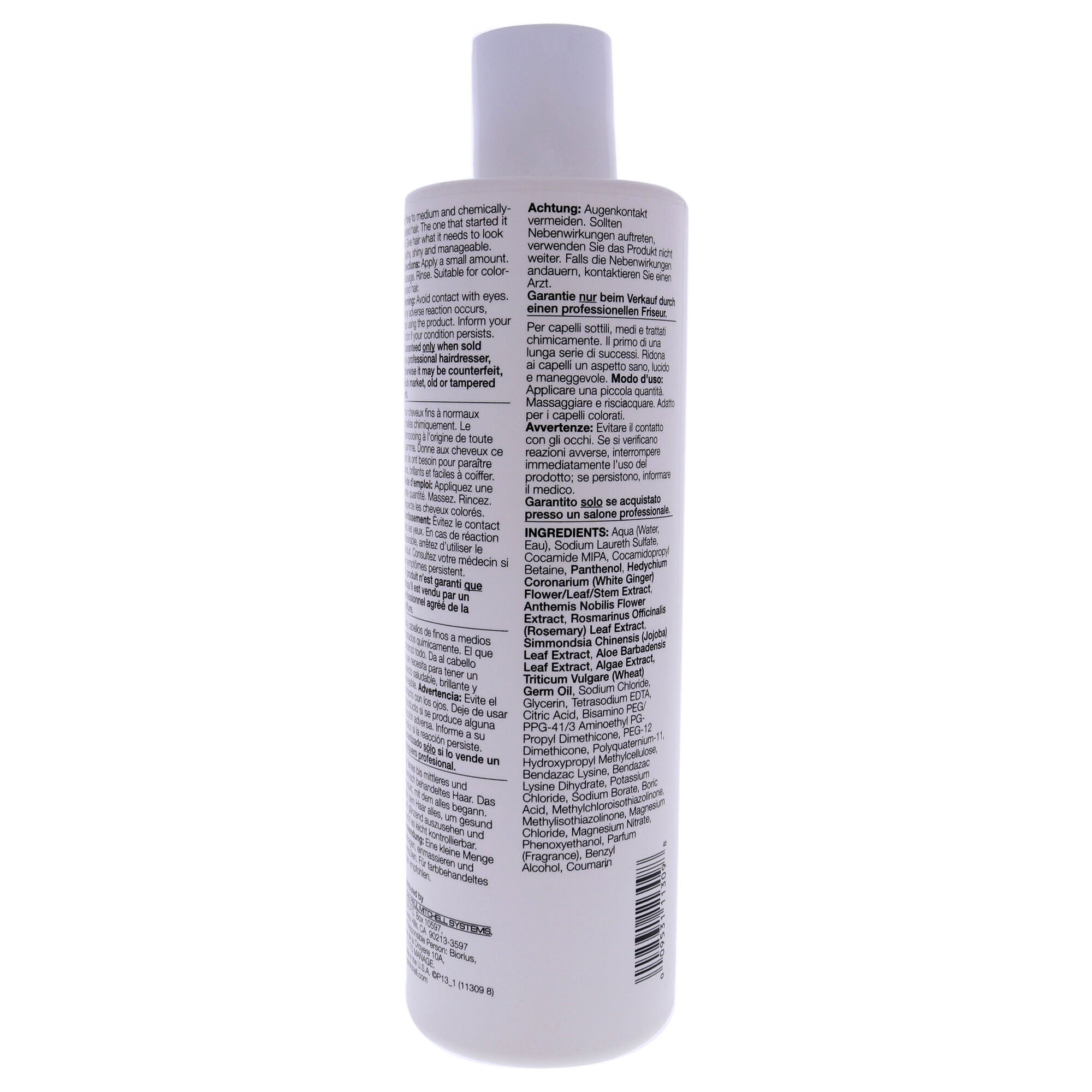 Shampoo One by Paul Mitchell for Unisex - 16.9 oz Shampoo, , alternate image number 4